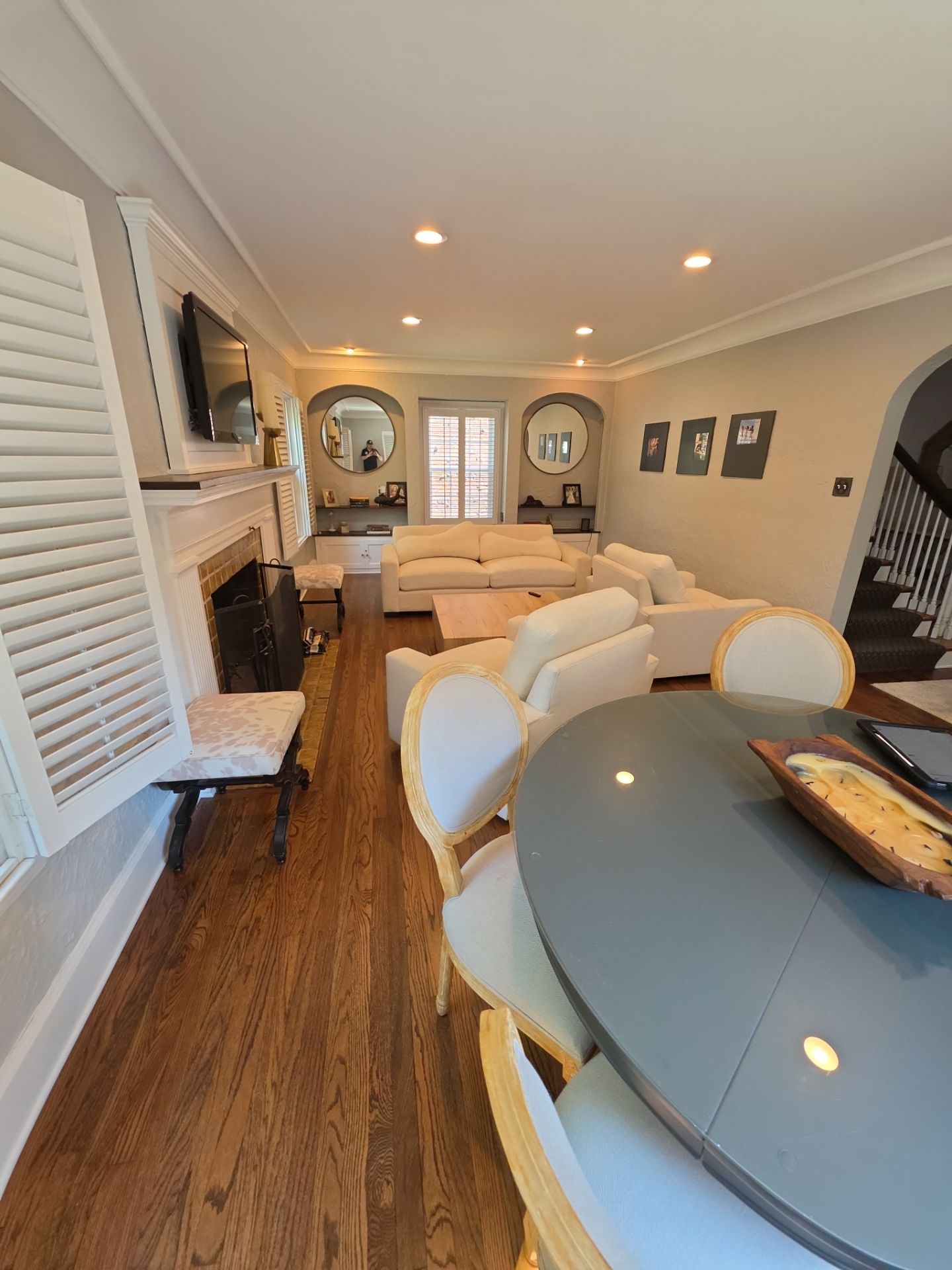 Custom Kitchen Cabinet Refinishing and Hardware Update in Grosse Pointe by Top Shelf Painter