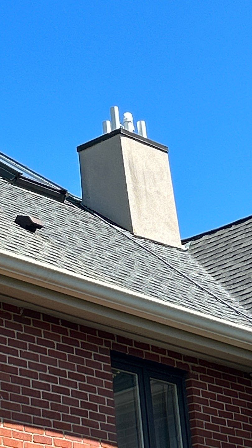 dryvit / eifs cleaning, and copper stain removal by Northern Power Washing LLC.
