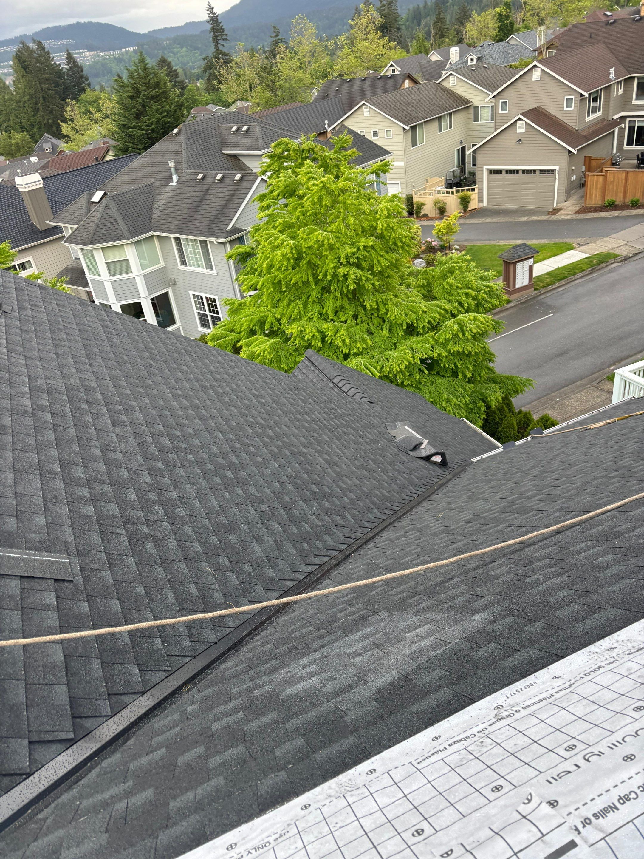 Residential Roofing Installation using GAF UHDZ Shingles by Roofing Formula LLC