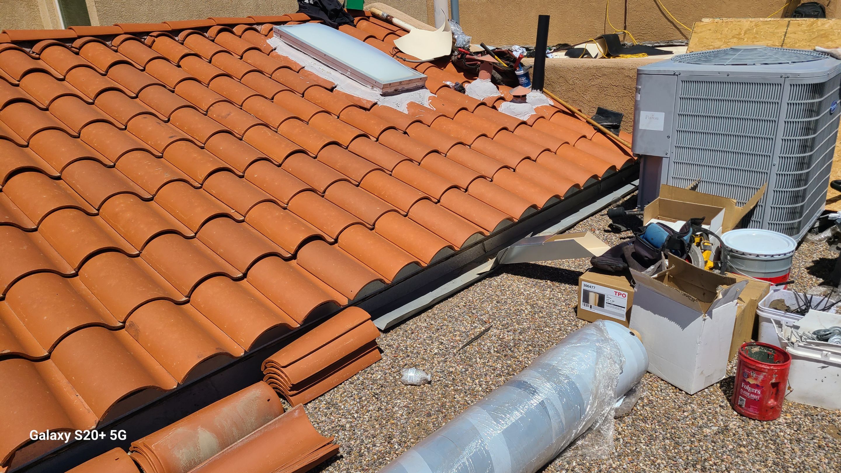Albuquerque TPO Roof Replacement with Rigid Insulation and Skylights by Doyle Roof Masters Inc