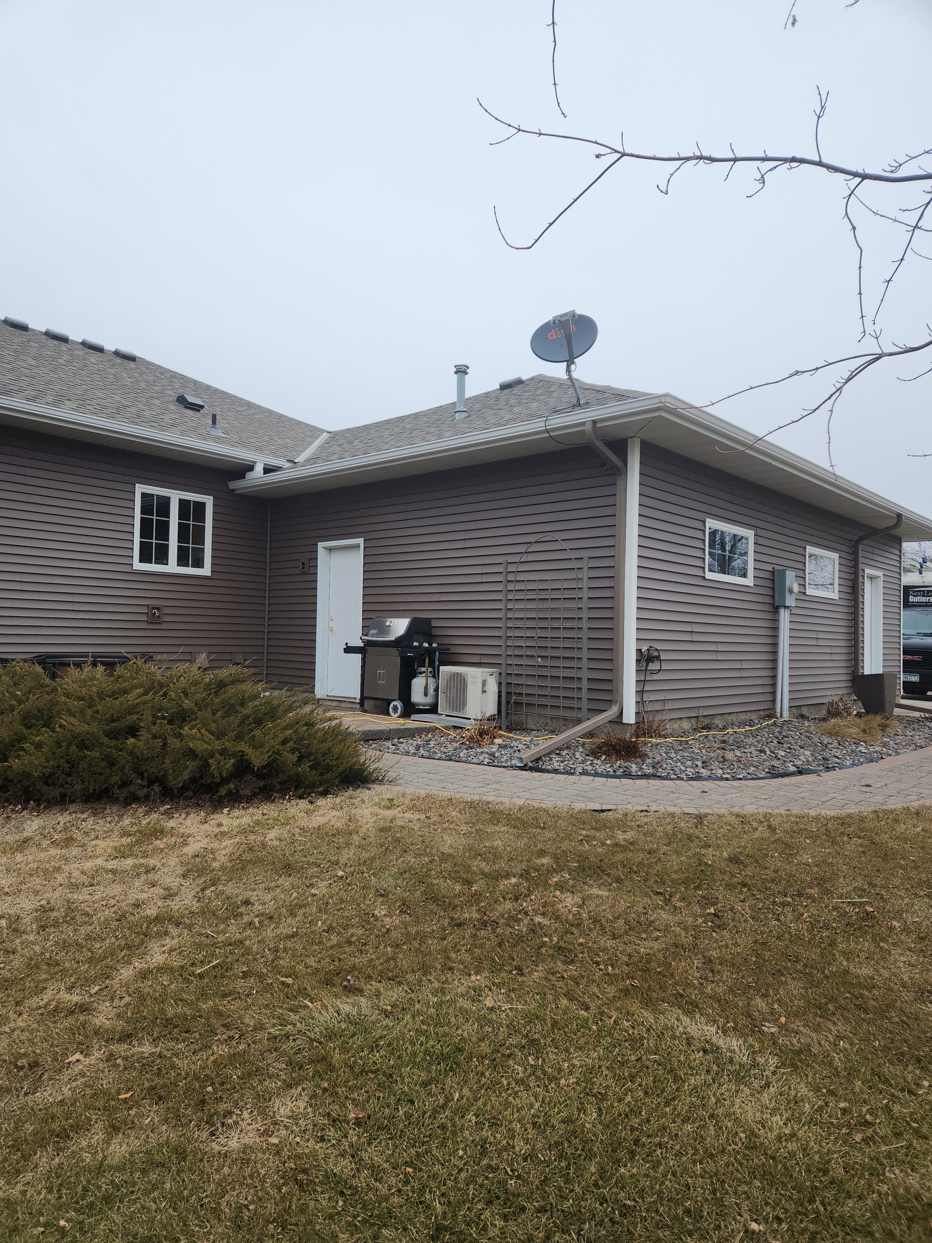 5" Gutters in Raymond by Next Level Seamless Gutters / Exteriors Inc.