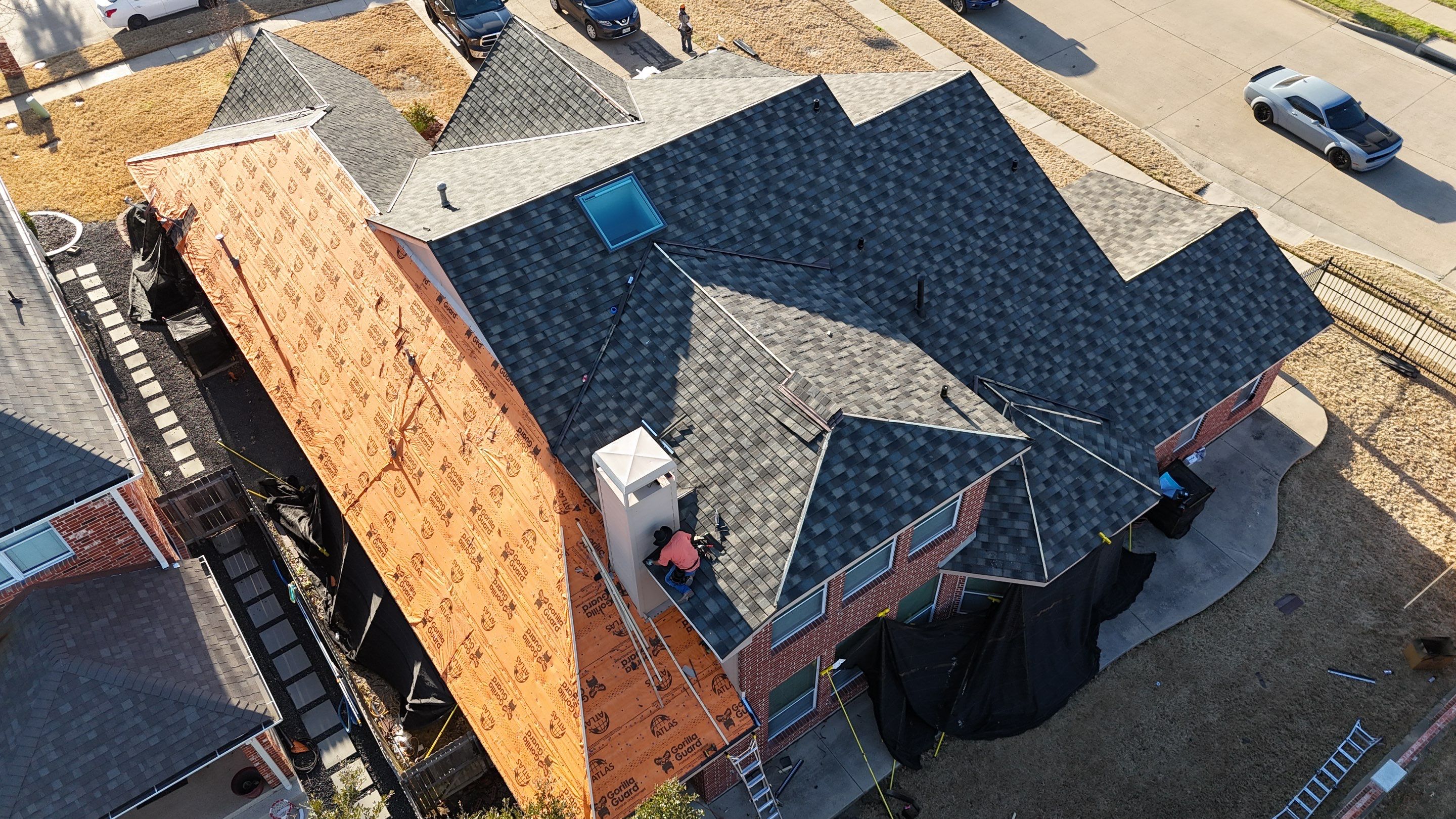 Decra Metal Roof - Shingle XD Stone Coated Roofing Project by First United Roofing & Construction