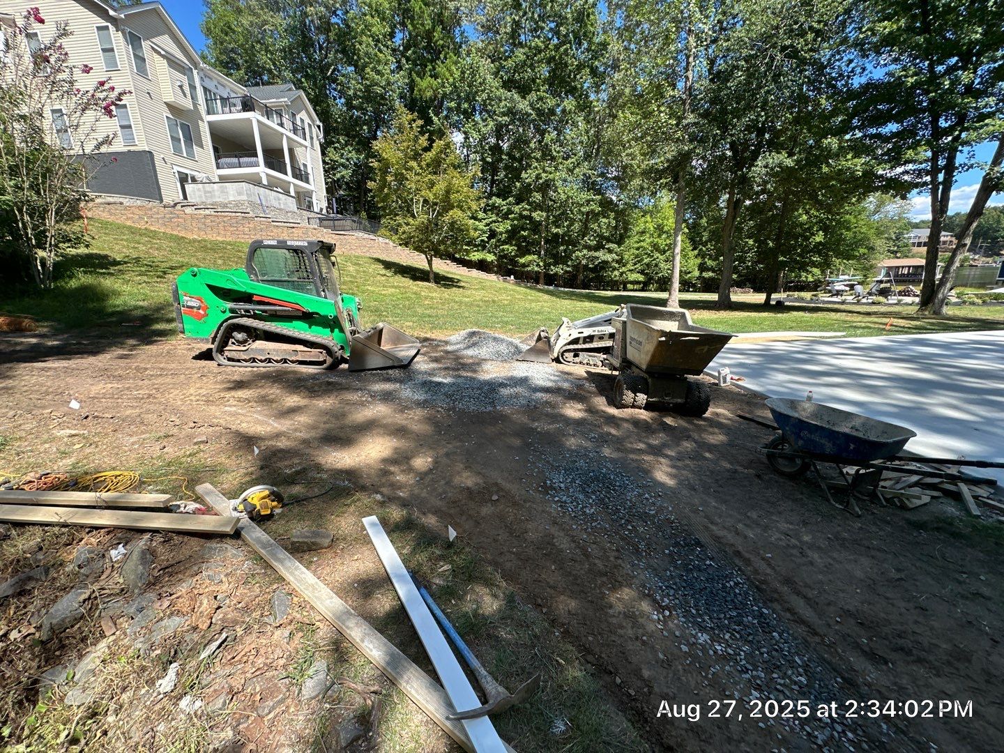 Pickle Ball Court in Mineral by City Light Construction LLC