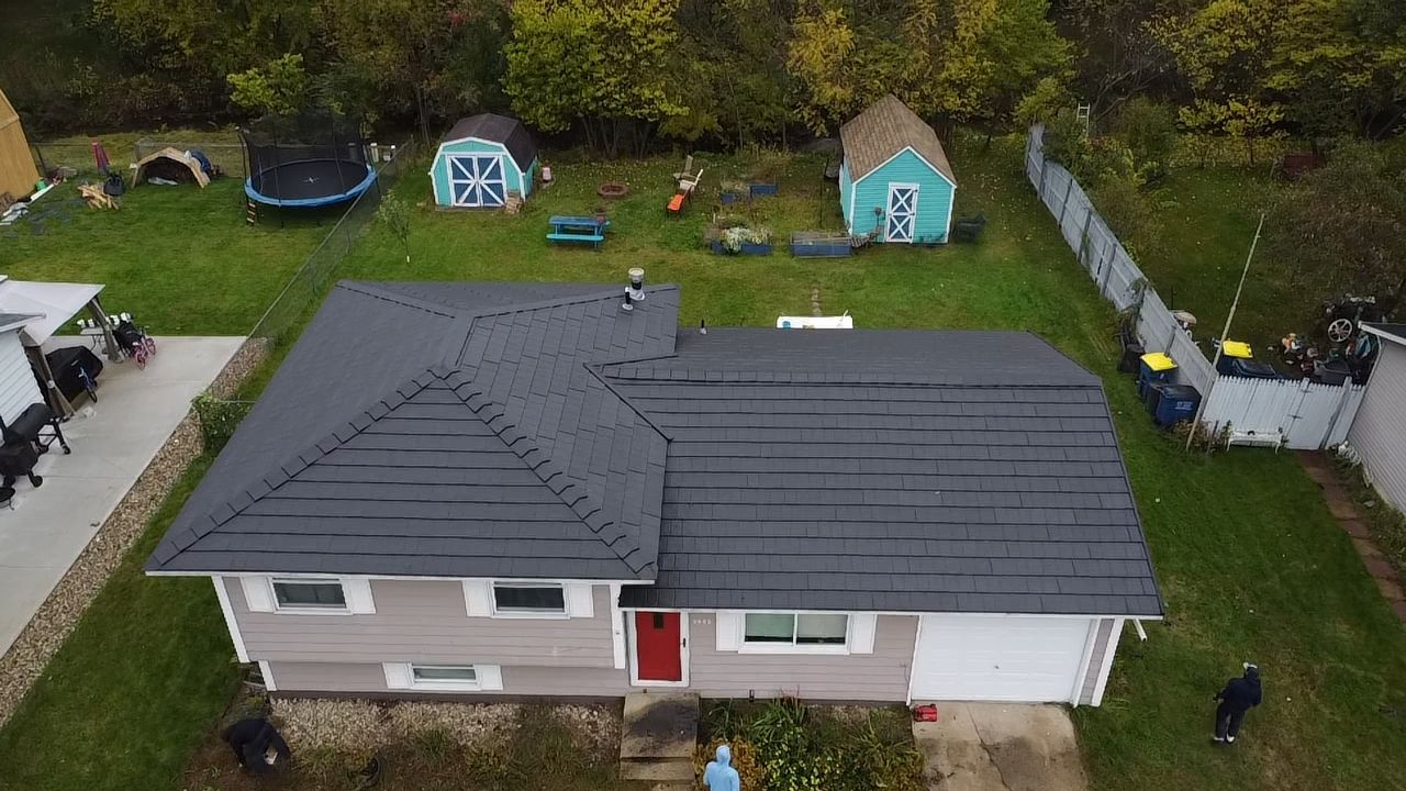 Mishawaka Indiana Metal Slate Roof Installation – Residential Upgrade by 4Ever Metal Roofing