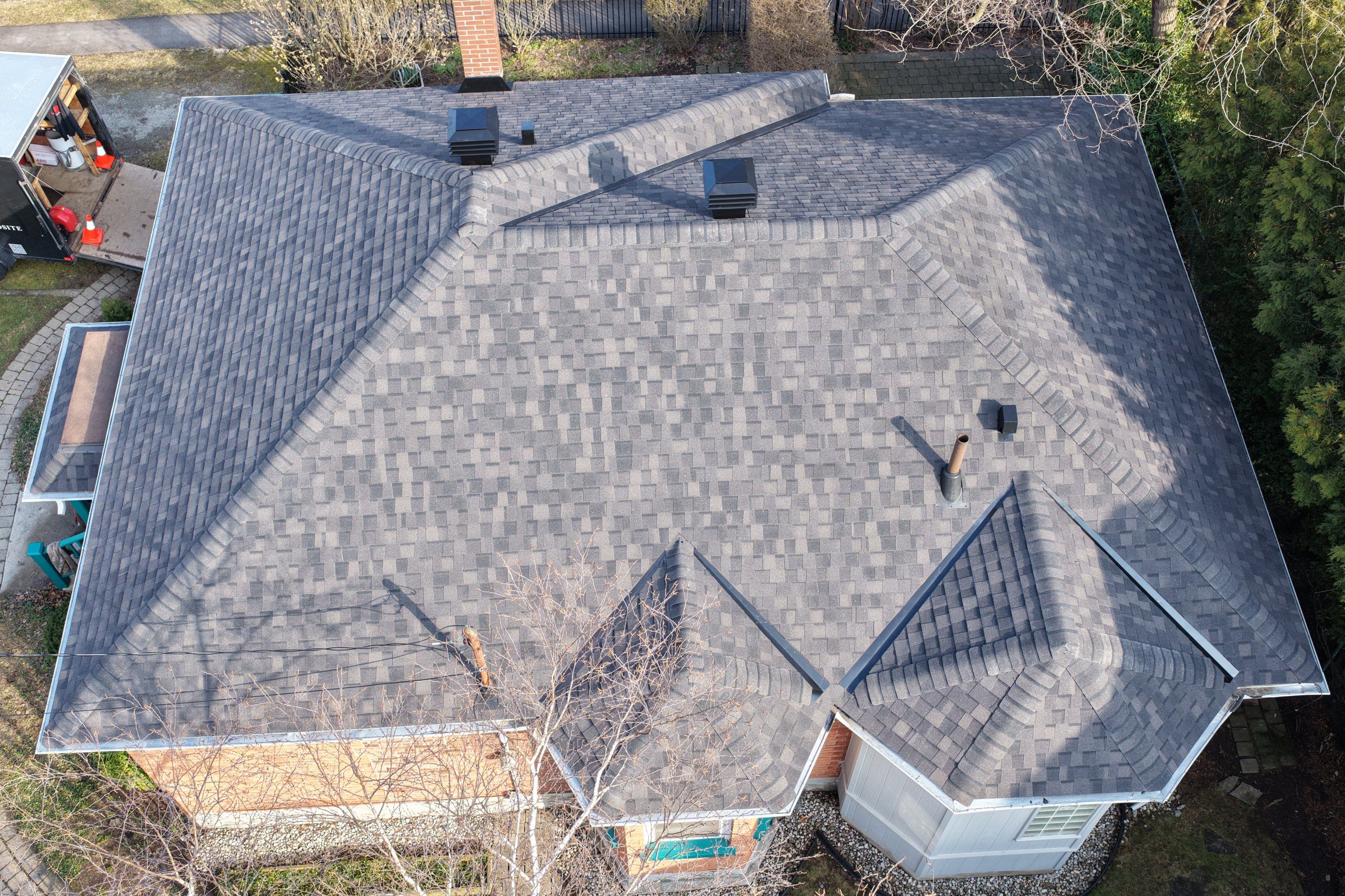 Project in Hamilton by The Roofing Crew