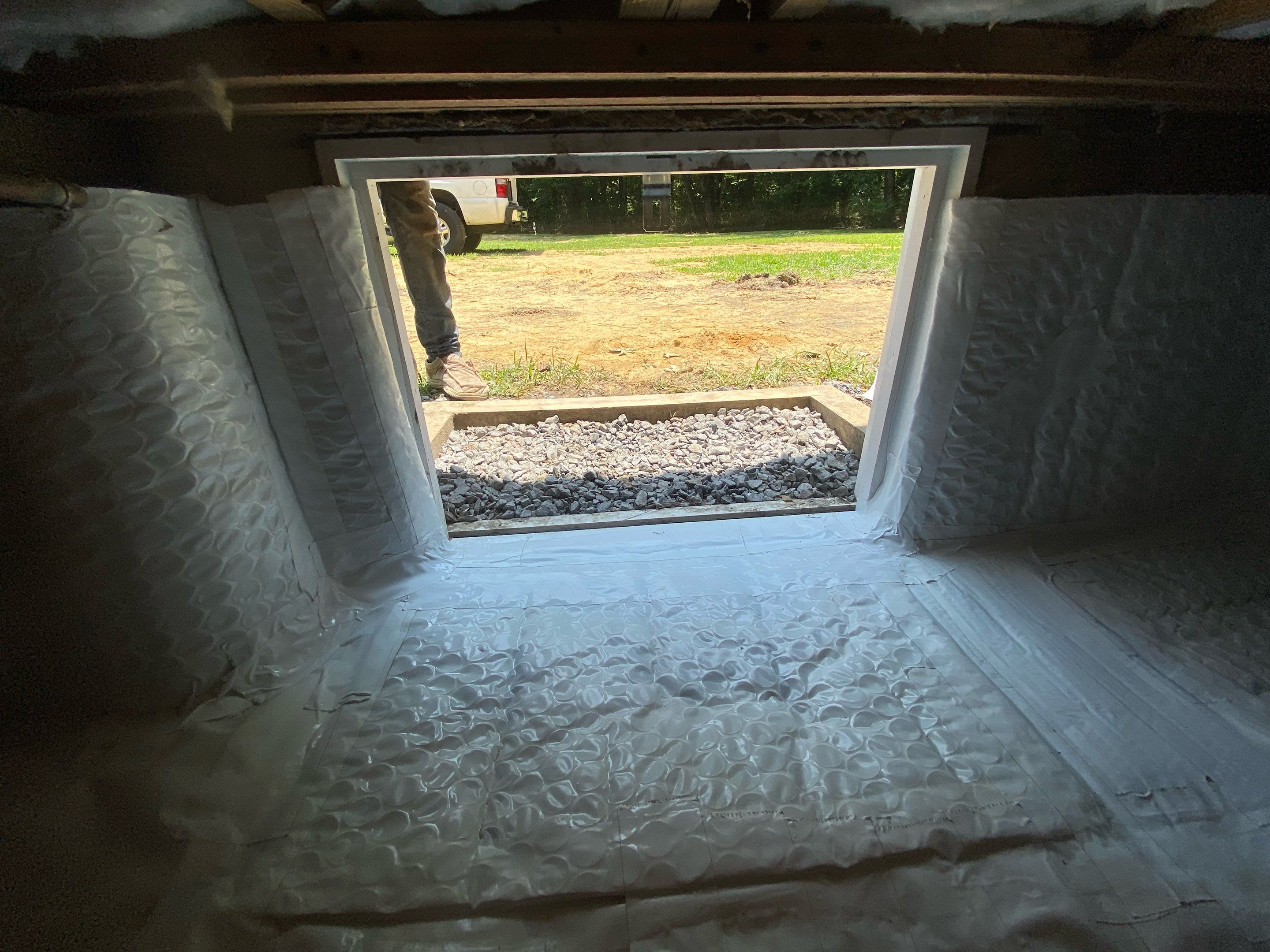 Impact Choice Encapsulation using YCS Pro Cleaner by Impact Crawlspace