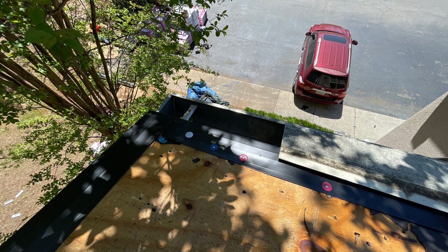 Commercial Roofing Installation using Owens Corning Autumn Brown by Inspector Roofing and Restoration