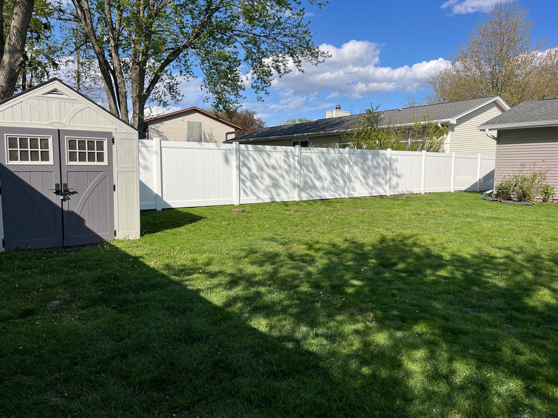 Project in Cedar Falls by Perfect Picket Fence and Stain