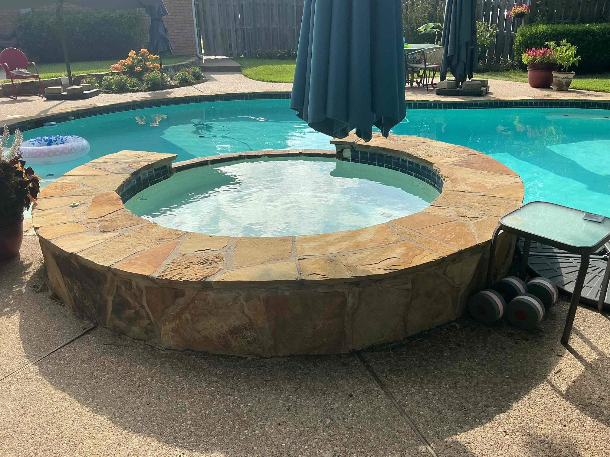 Mansfield Spa Masonry by Sink or Swim Pools
