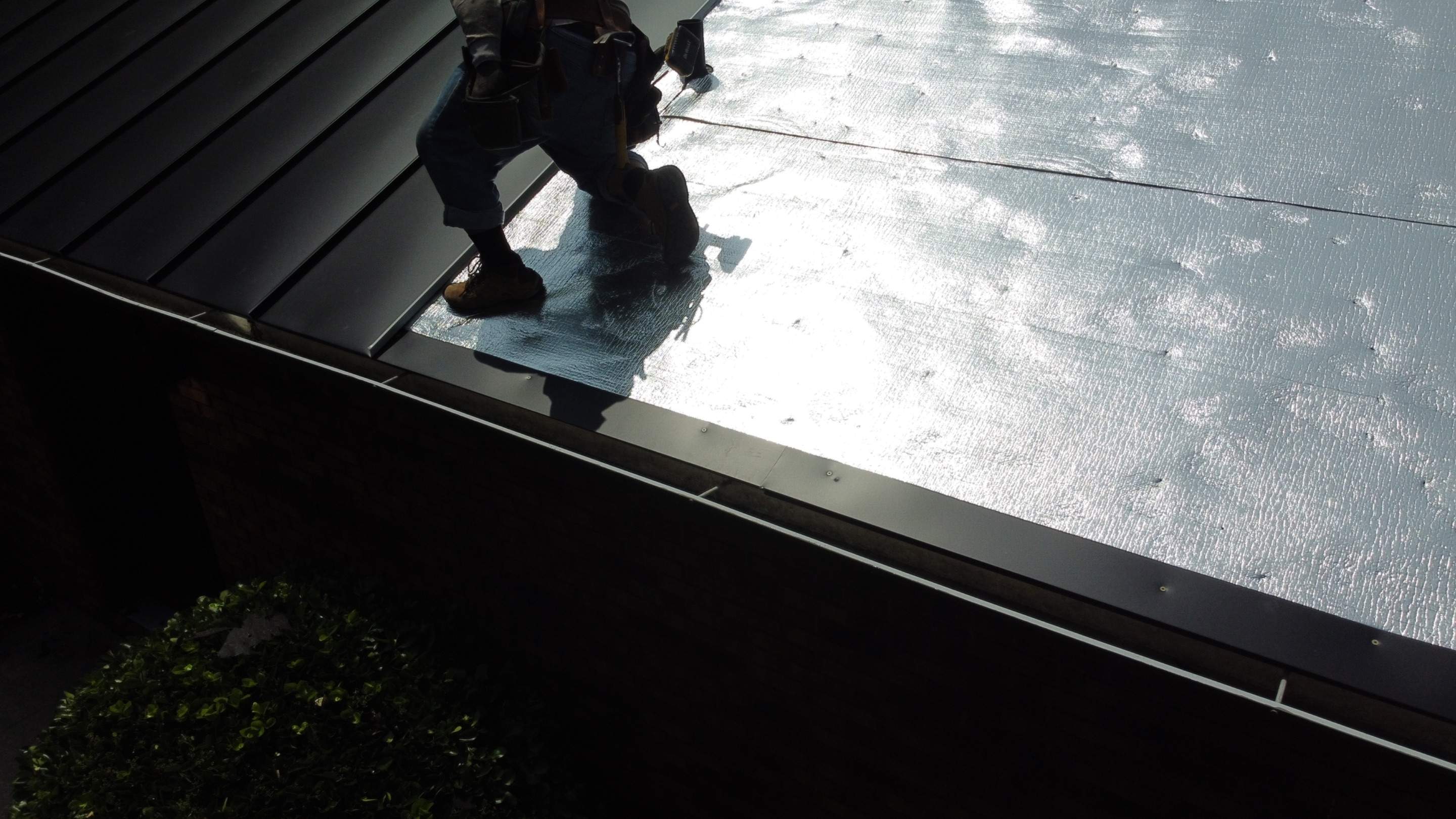 Residential Roofing Installation using Standing Seam Metal Roof | Mechanically Fastened | 24 Gauge by Matter Construction, LLC