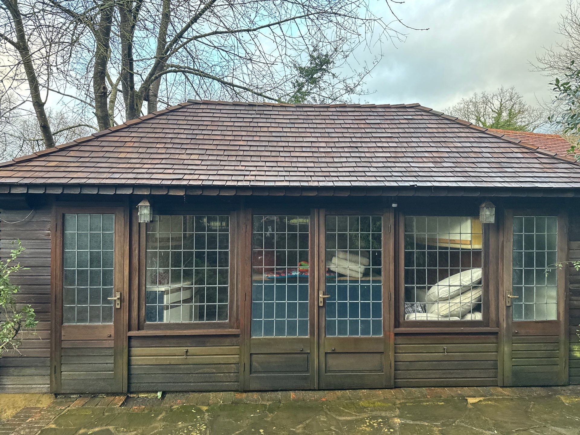 Roof Clean  - Moss Removal - Gutter Clean using Honda 15lpm Low Pressure Washing Machine by Ges Exterior Cleaning ltd