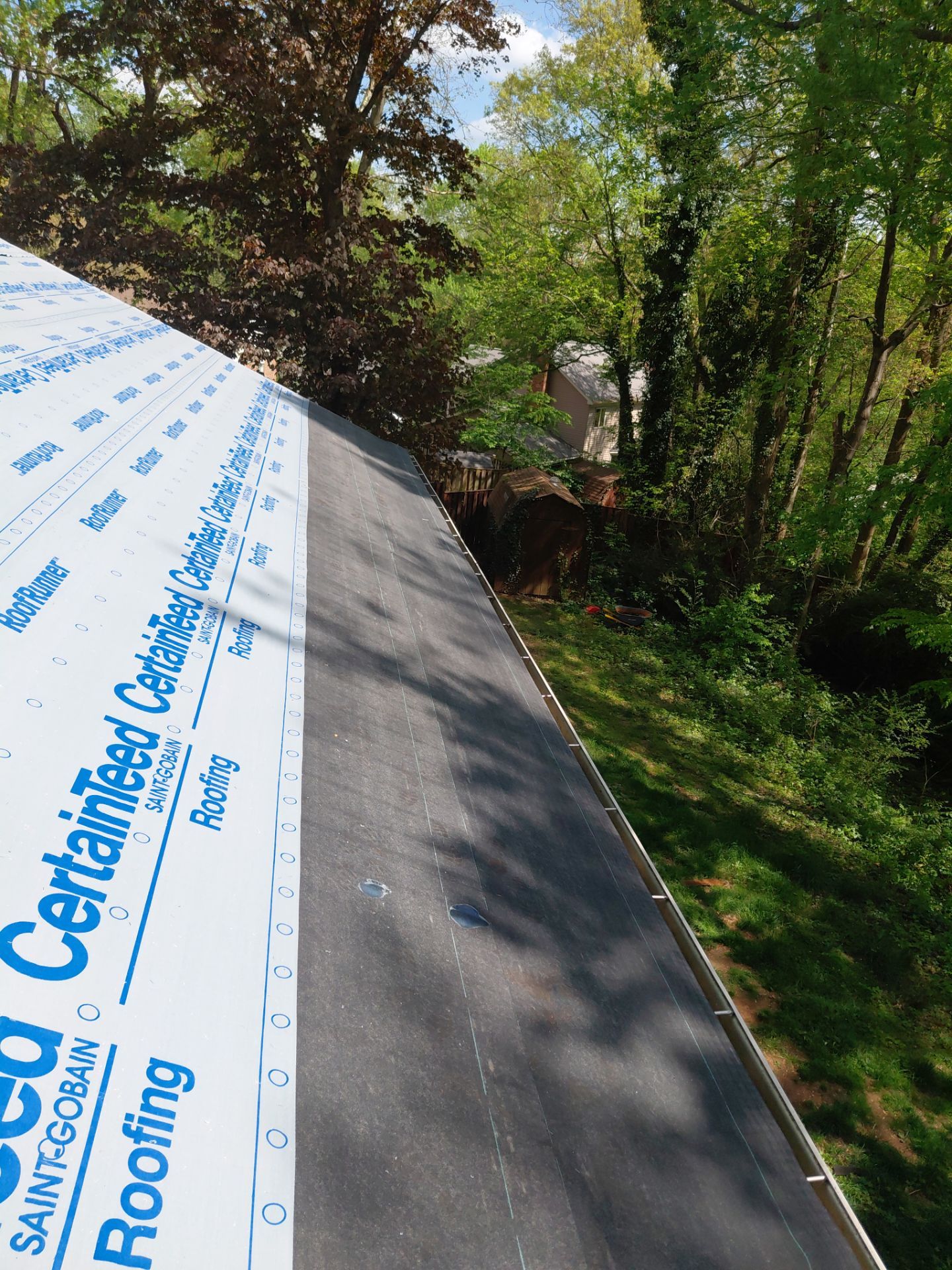 Annandale: Residential Roof Replacement with CertainTeed Landmark in Moire Black by RM Banning, Inc.