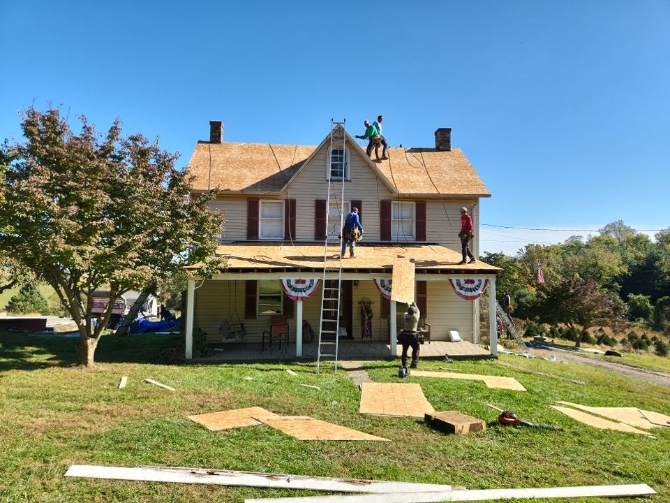 Complete Exterior Home Make Over in Maryland by Elvis General Construction LLC