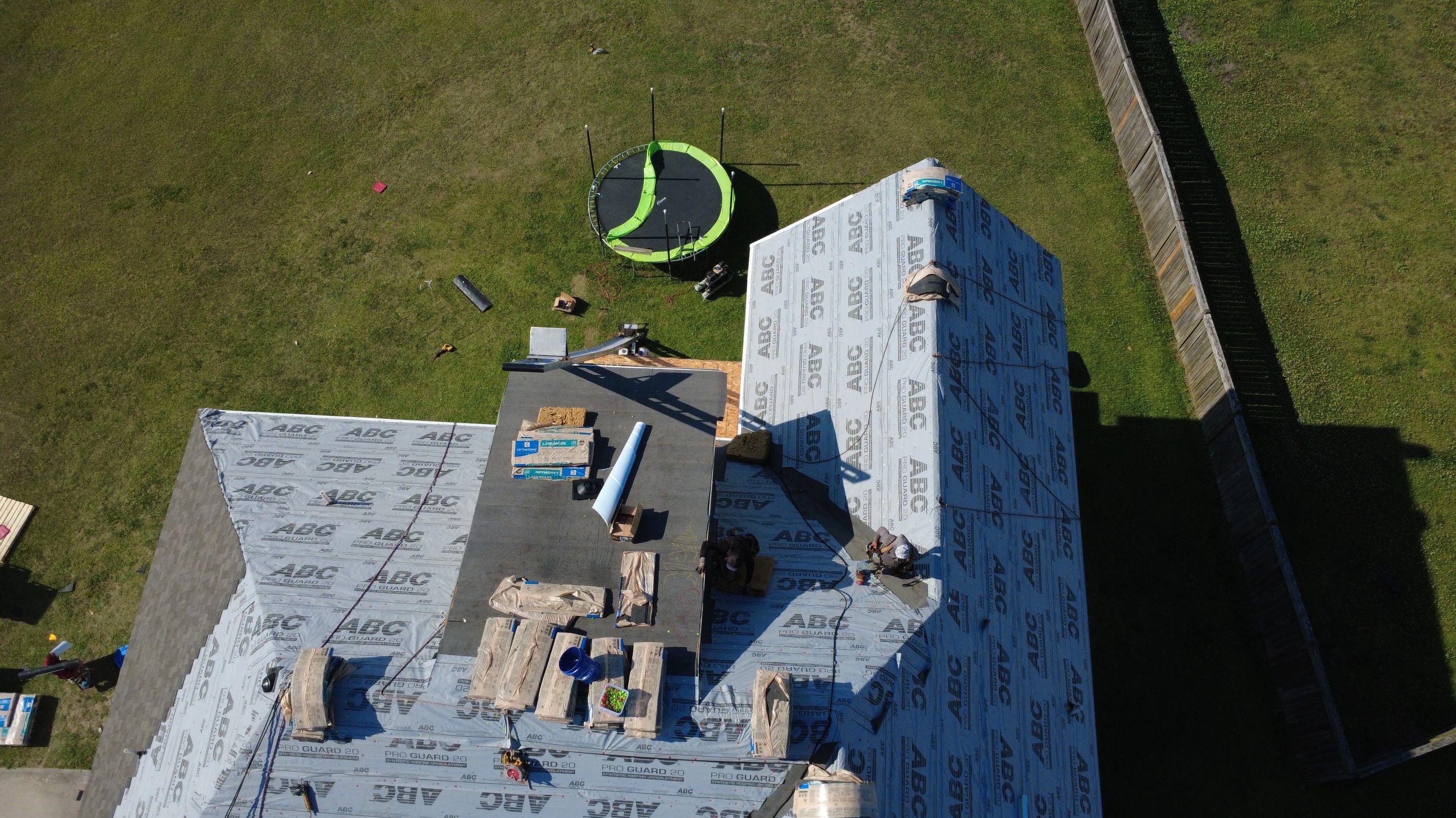 Roof Replacement in Jacksonville, NC using Landmark Weathered Wood by RGR Construction and Roofing, LLC
