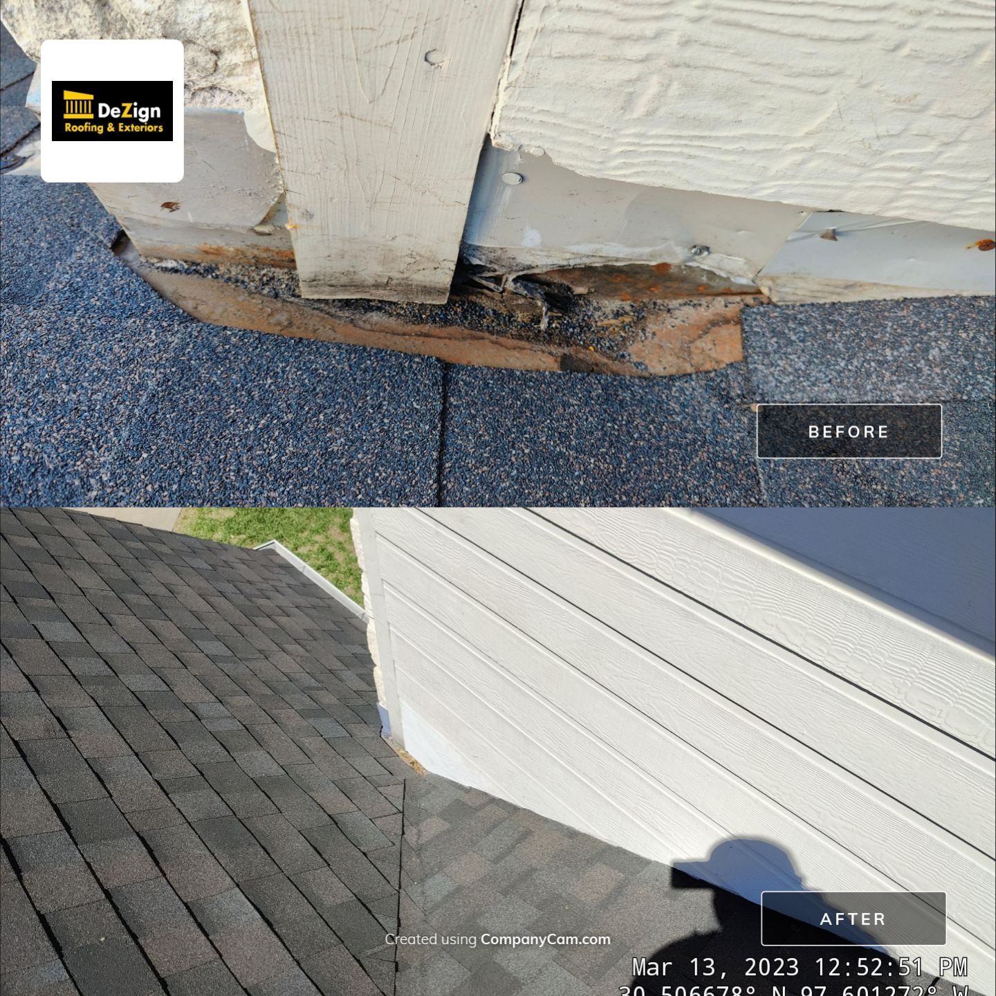 Residential Roofing Installation using IKO Dynasty Class 3 Glacier by DeZign Roofing & Exteriors