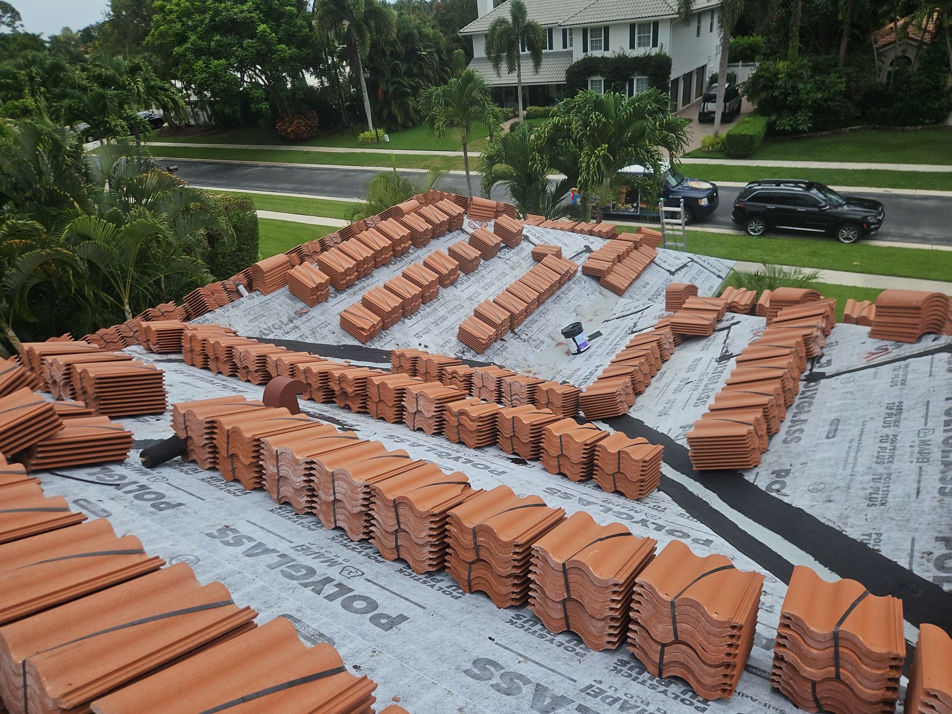Residential Roofing Installation using WestLake Roofing Tile by BLUES BROTHERS ROOFING