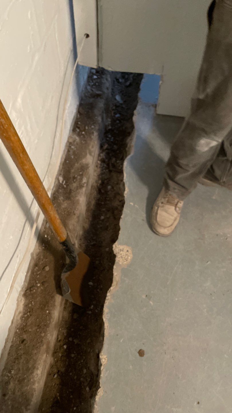 Basement Waterproofing for Kristi & Danny in St. Paul by Waterproofing Northeast