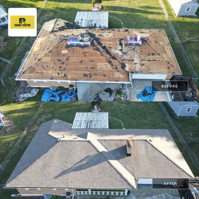 Residential Roof Replacement and Decking