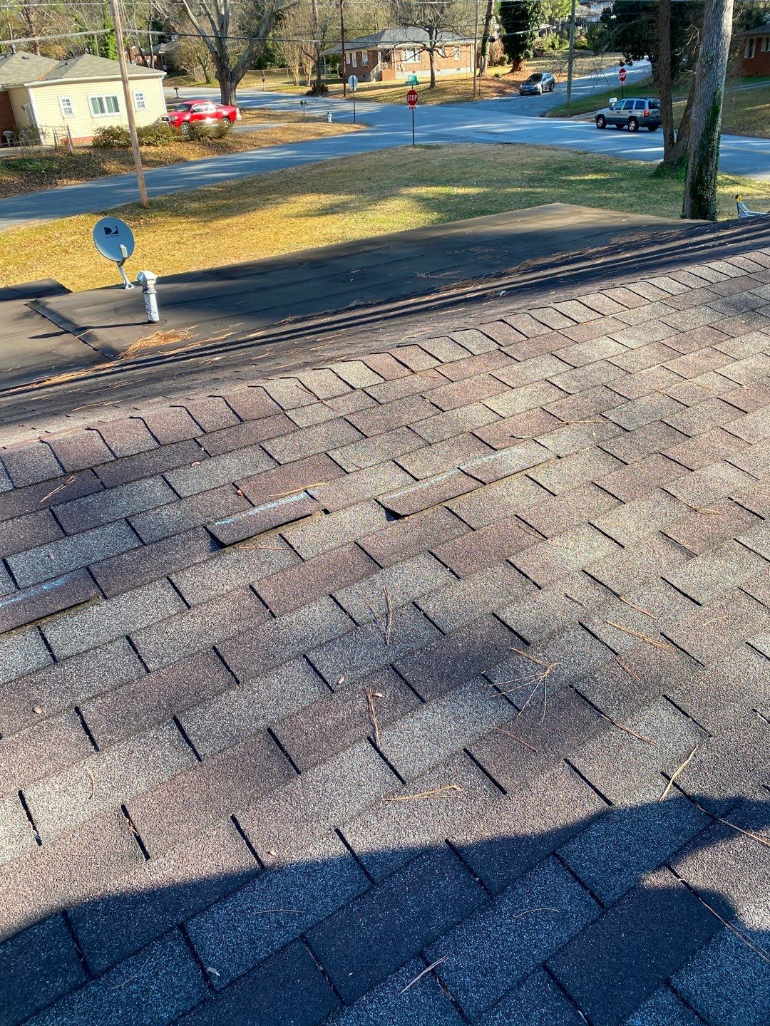 Wind Damage Roof Inspection in Metro Atlanta, GA by Mosaic Roofing Company