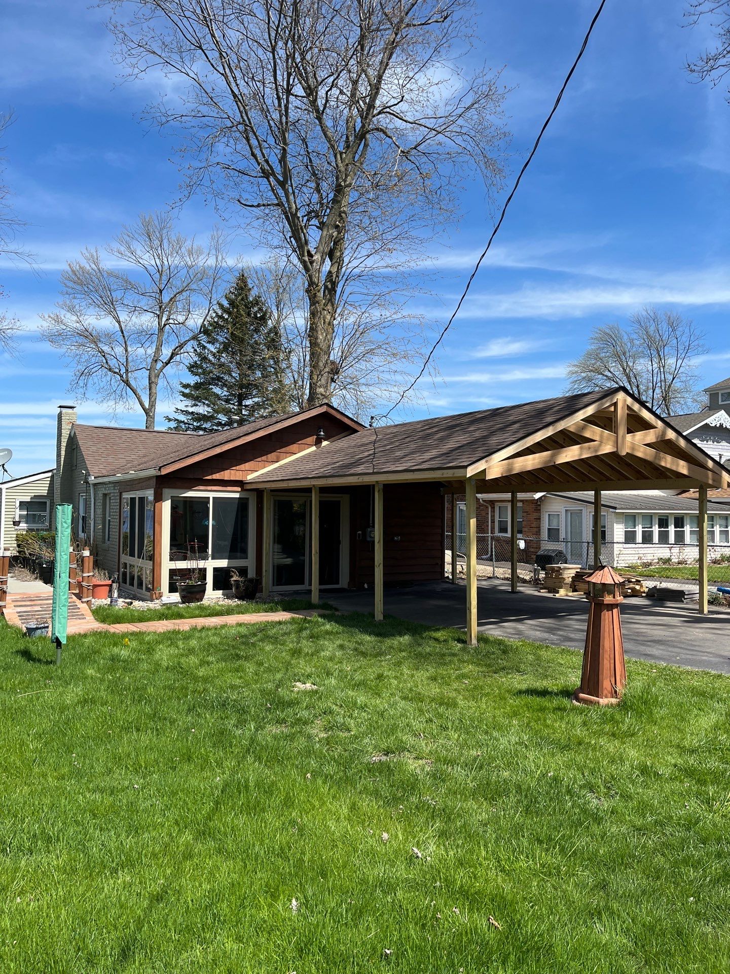 New Carport Build by Clark Builders LLC
