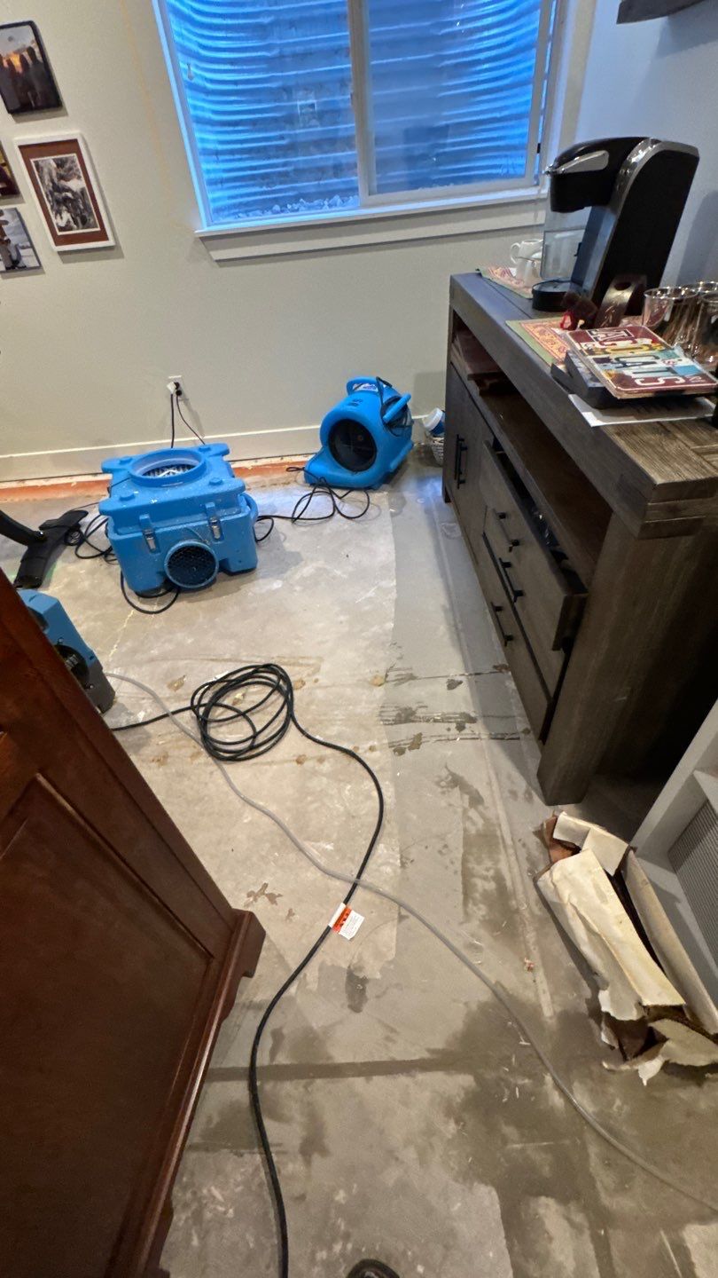 Water Damage Project in Denver by Accountable Home Services
