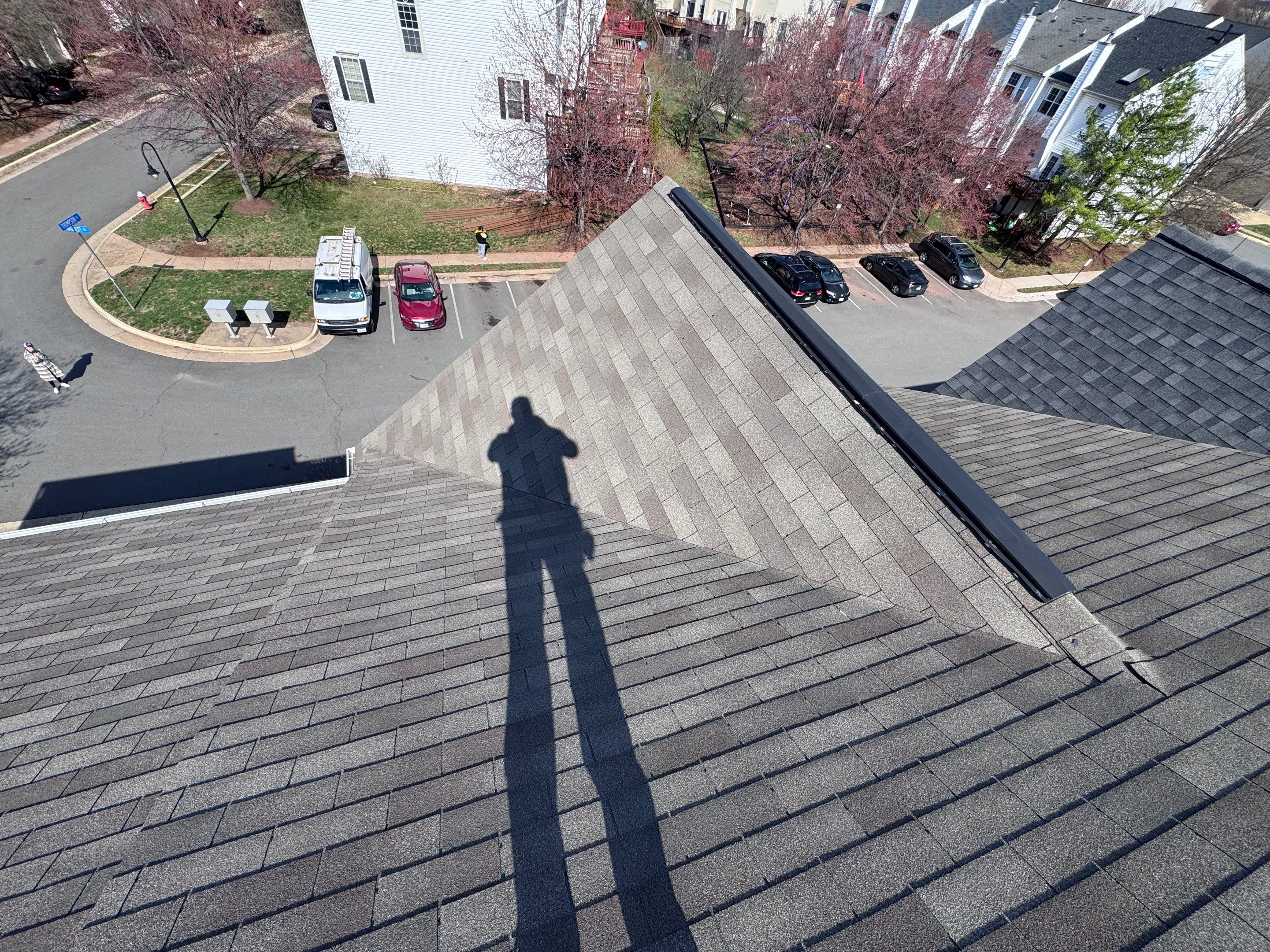 Owens Corning Onyx Black Asphalt Shingle Roof Replacement in Sterling by Ridge Armor Renovations