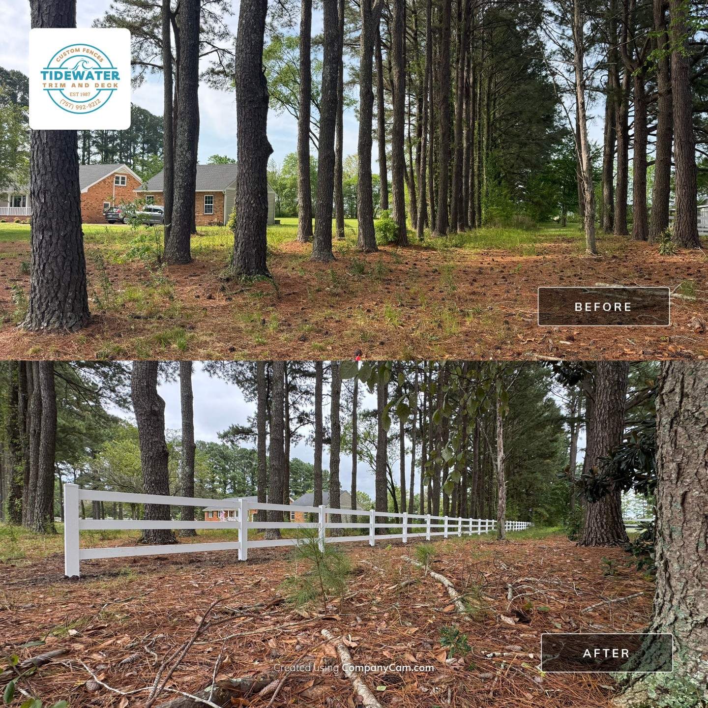 Distinctive Fencing for Distinctive Homes by Tidewater Trim & Deck