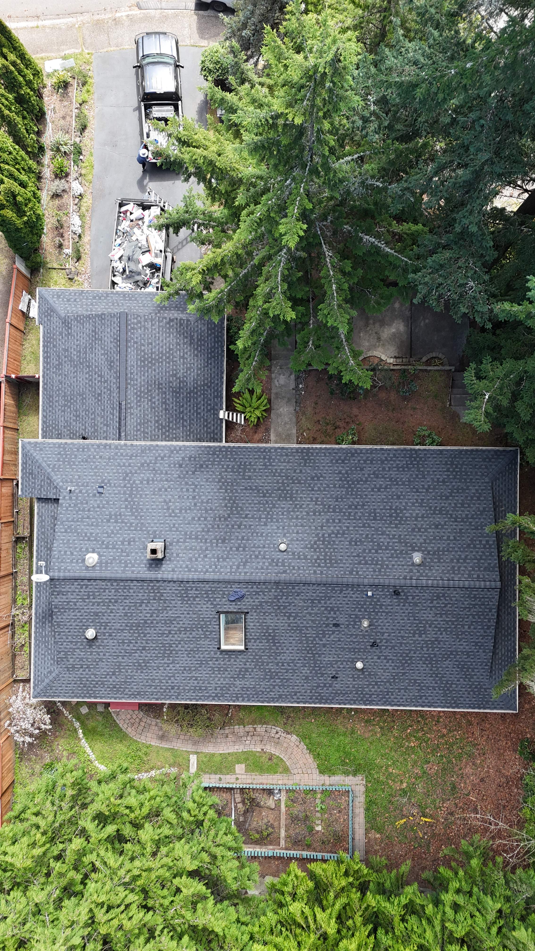 Residential Roofing Installation using GAF UHDZ Shingles by Roofing Formula LLC