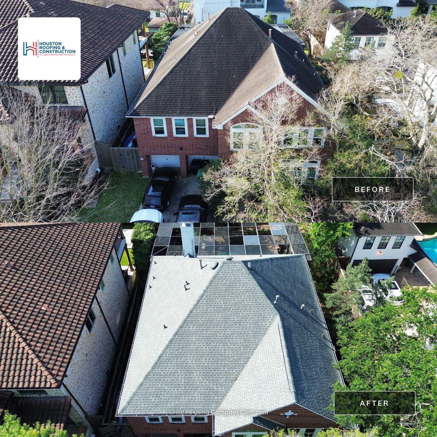 Roof Replacement by Houston Roofing & Construction