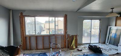 When the window and patio door was not in the right location for your dream Kitchen