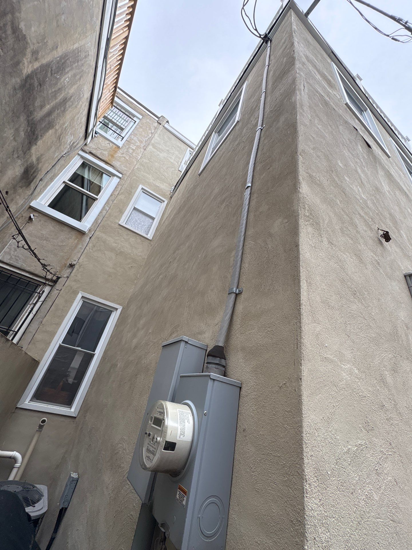 Back Wall & Fiberglass Roof deck Remediation by Philadelphia Quality Roofing