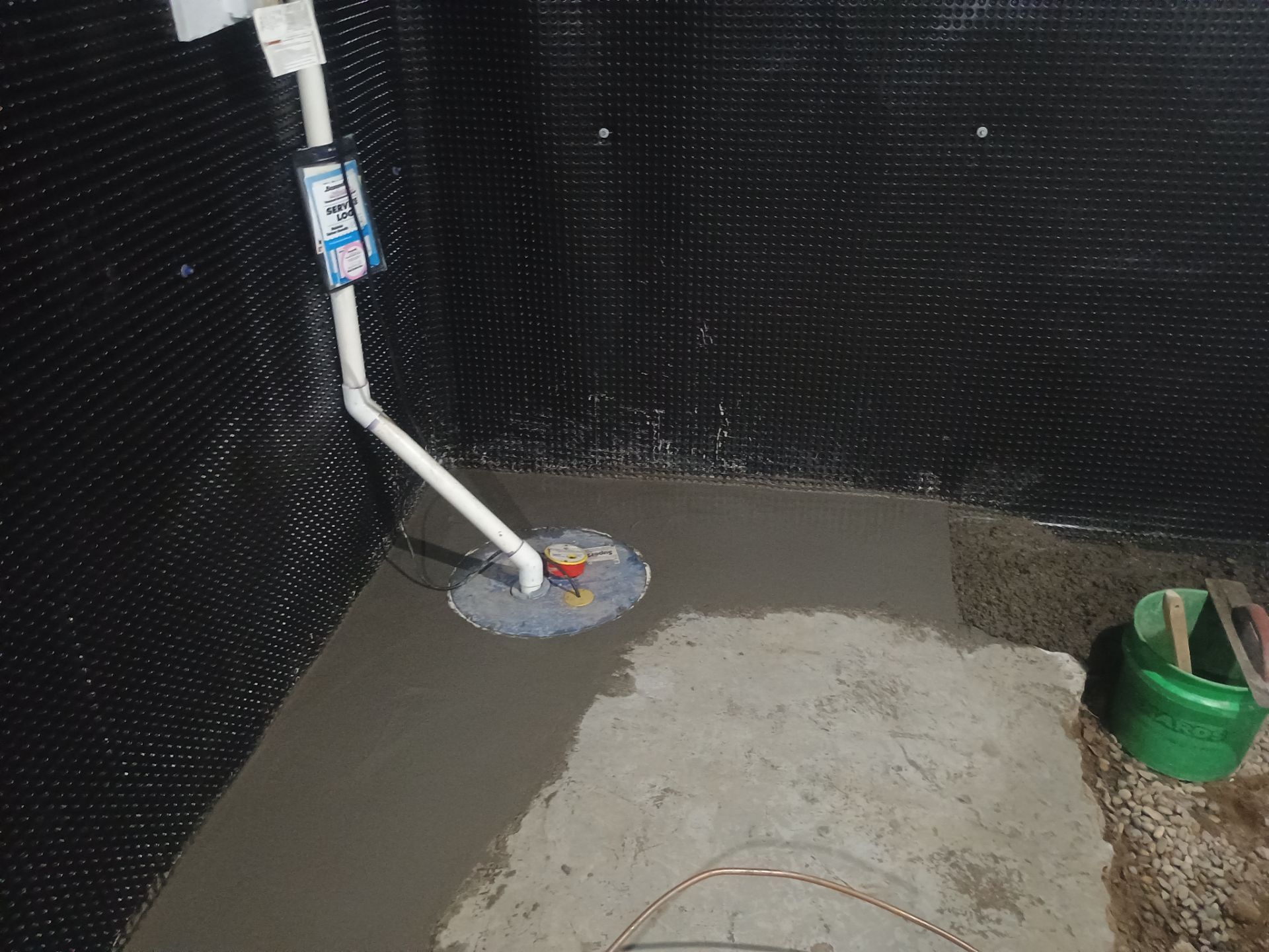 Interior Drain Tile & Yard French Drain in St. Paul, MN by Waterproofing Northeast