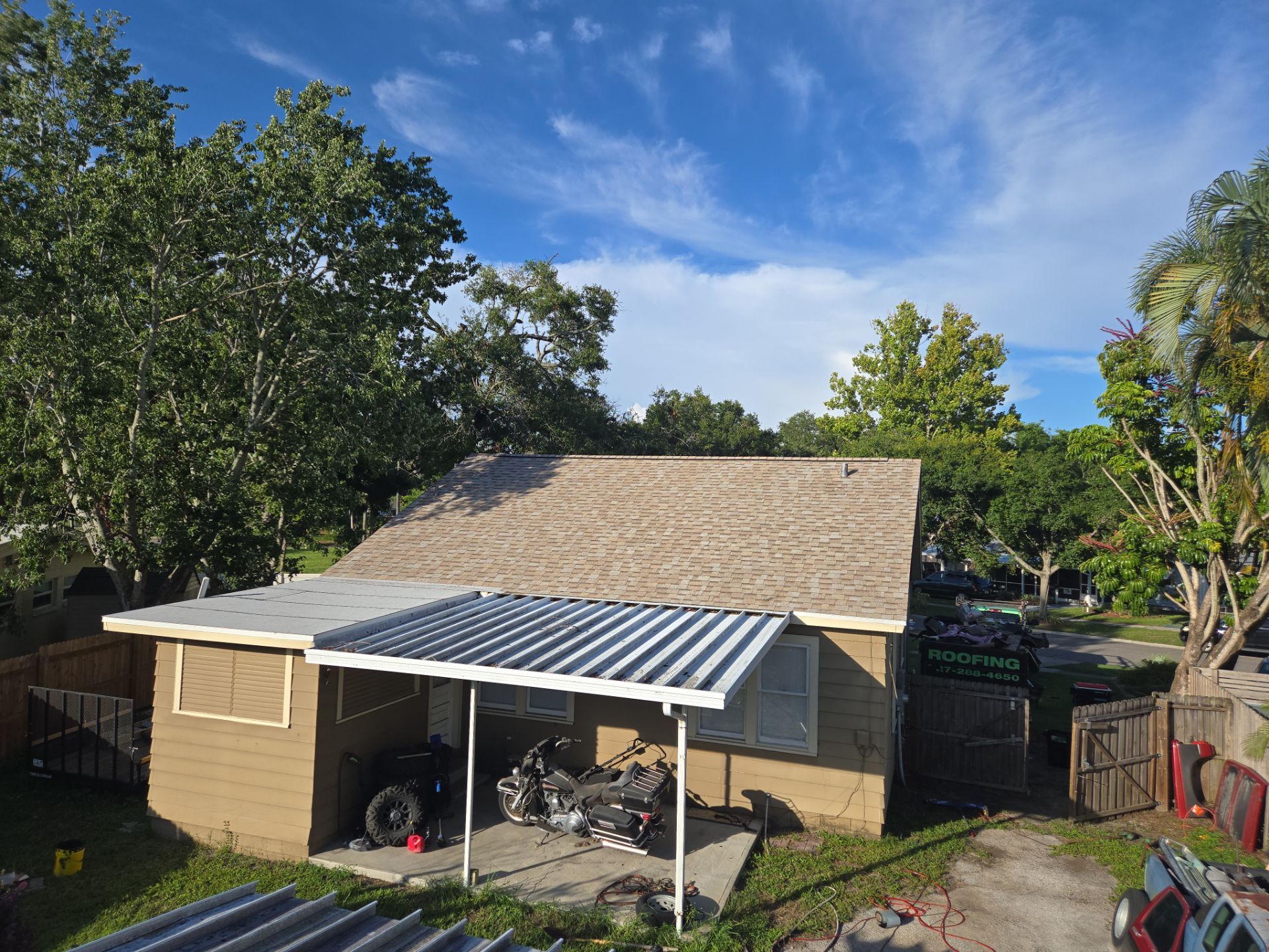 Project in St. Petersburg 33713 by Mitchell Roofing Company LLC 