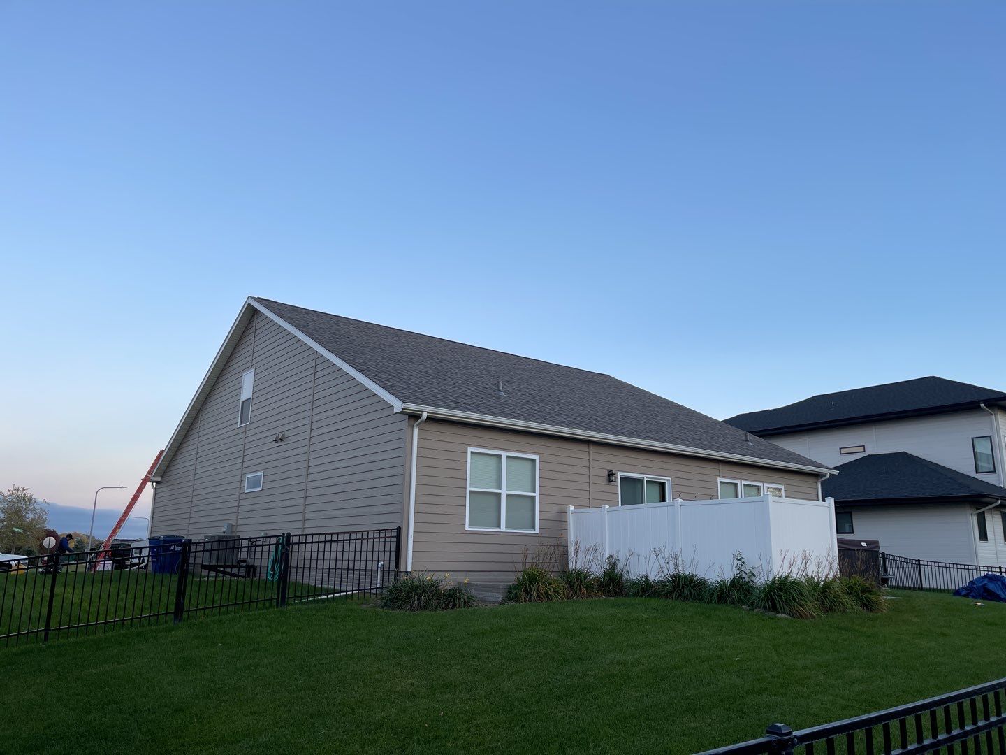 Residential Roofing Installation using IKO Dynasty Driftshake by Lightning Exteriors