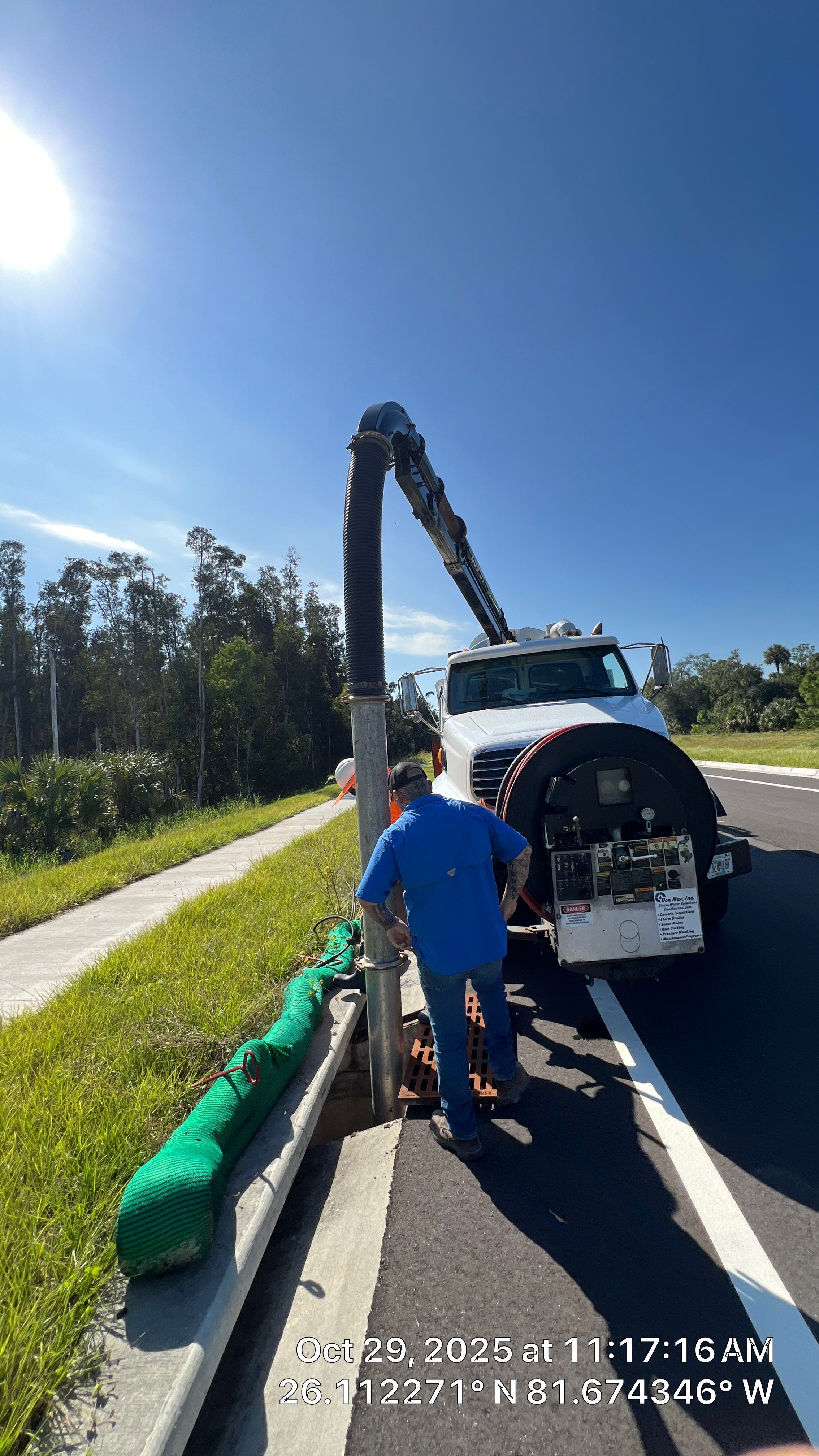 New Construction Road off Rattlesnake in Naples by Don Mar, Inc. Storm Water Solutions