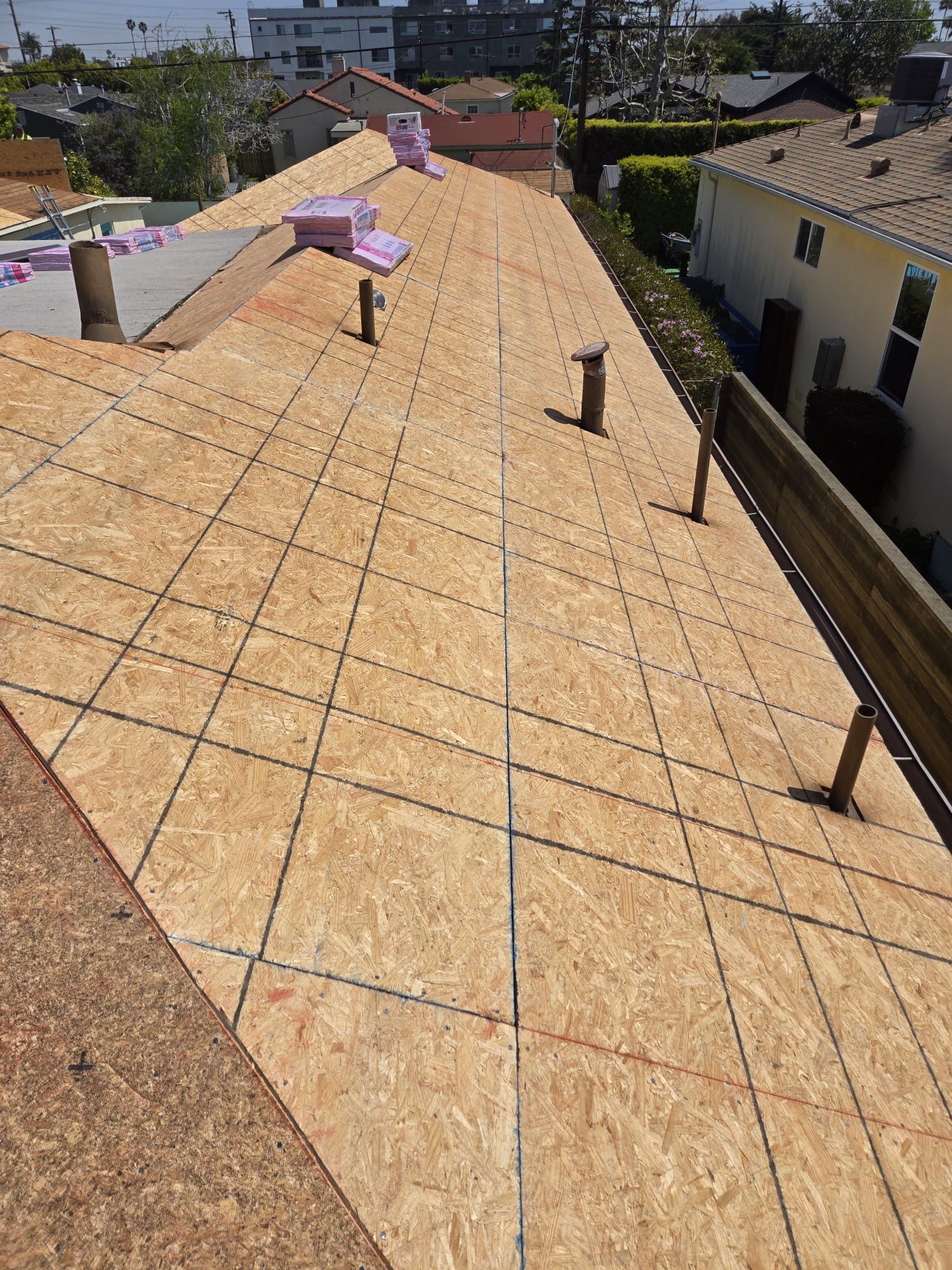 Residential Roofing Installation using Owens Corning Duration Cool Plus Shingles by Hull Brothers Roofing