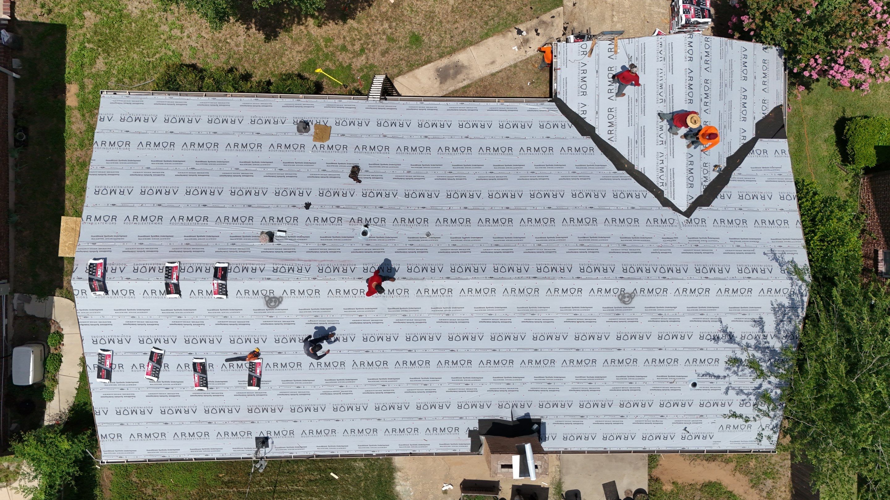 Full Roof Replacement and Decking Repair in Hurst, Texas by Armor Roofing | Exteriors