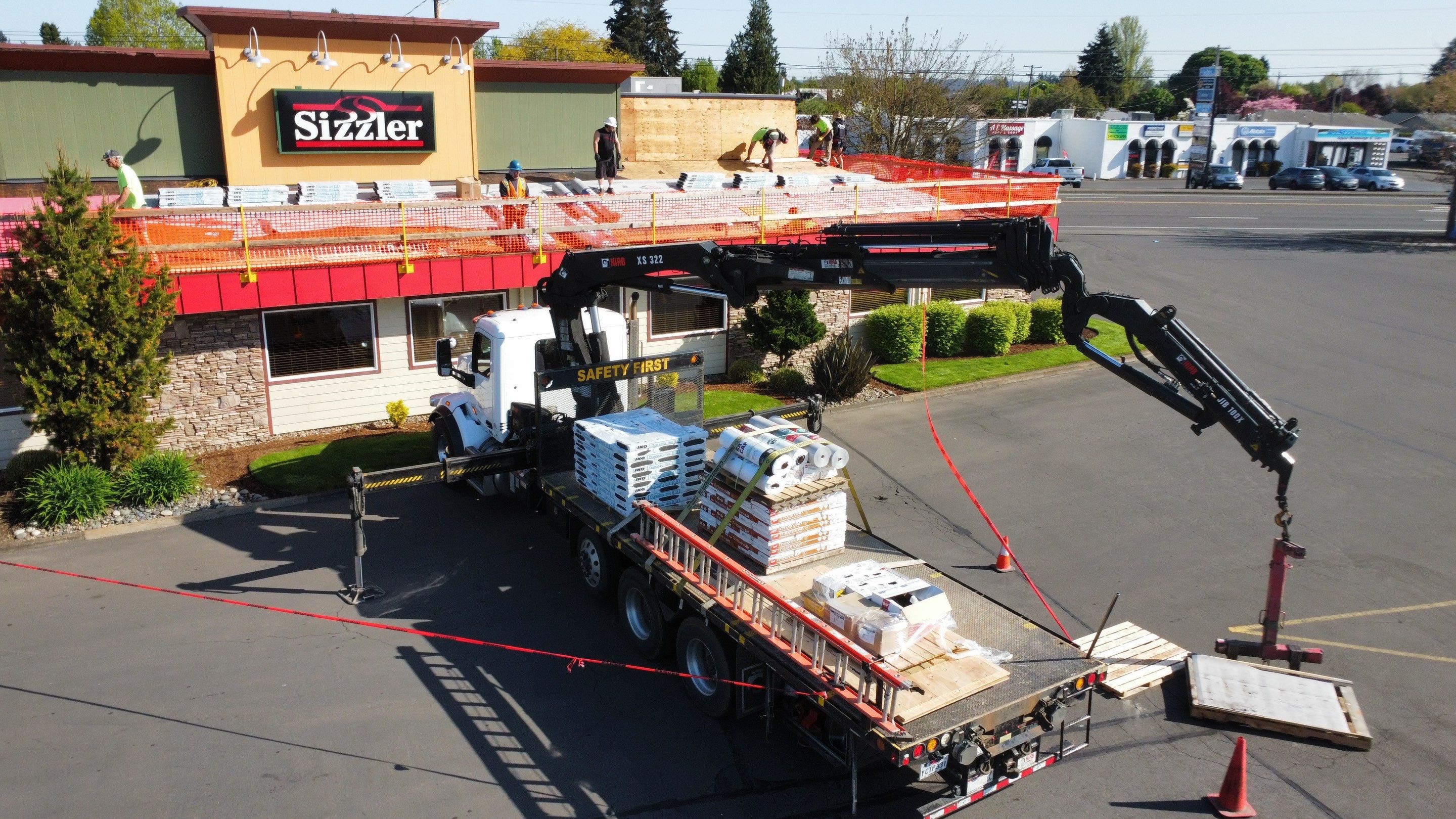 Sizzler Albany Oregon Roof Replacement  by Orezona Building & Roofing Company, Inc.
