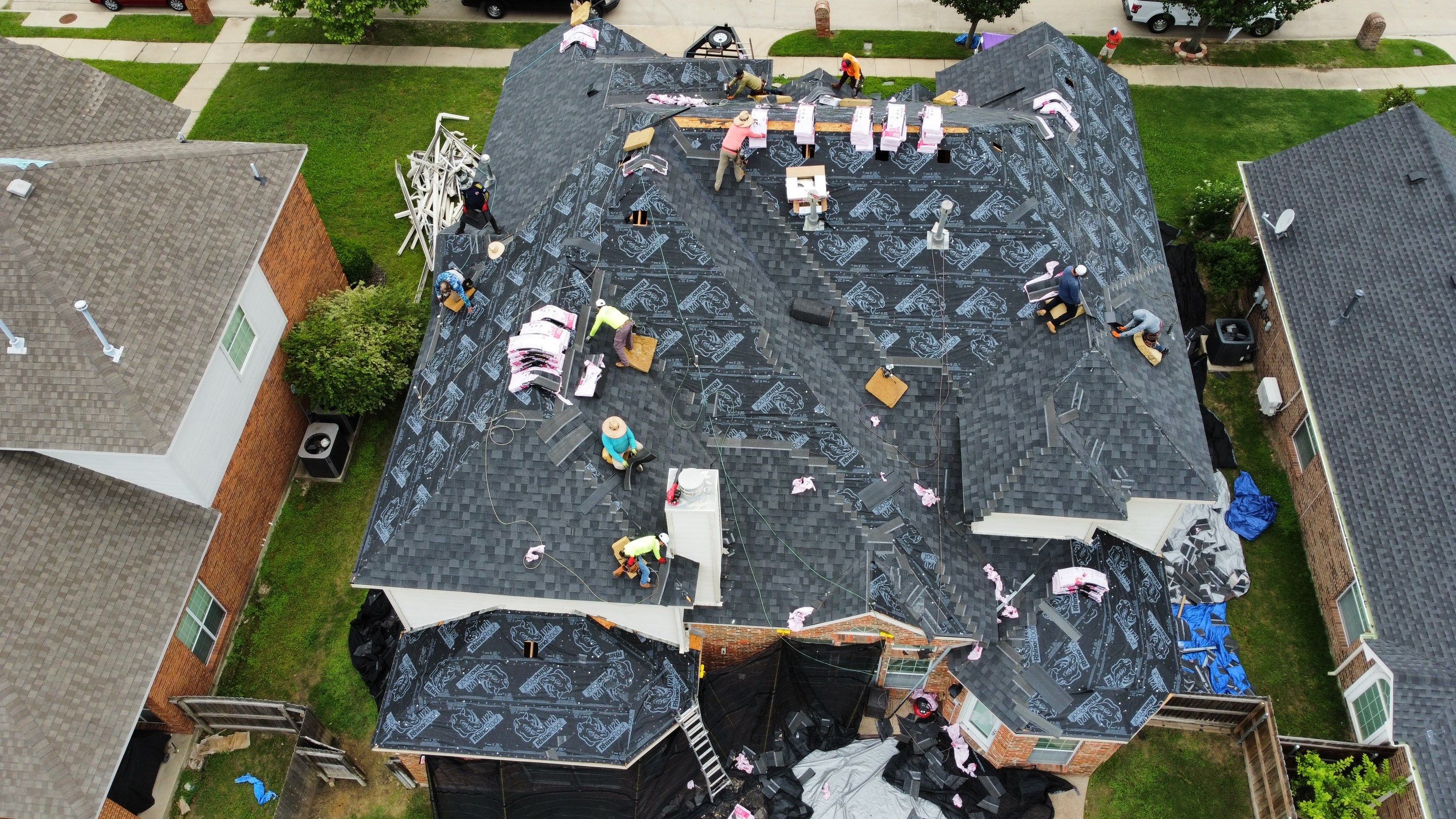 Storm Restoration Project by Berry Good Roofing 