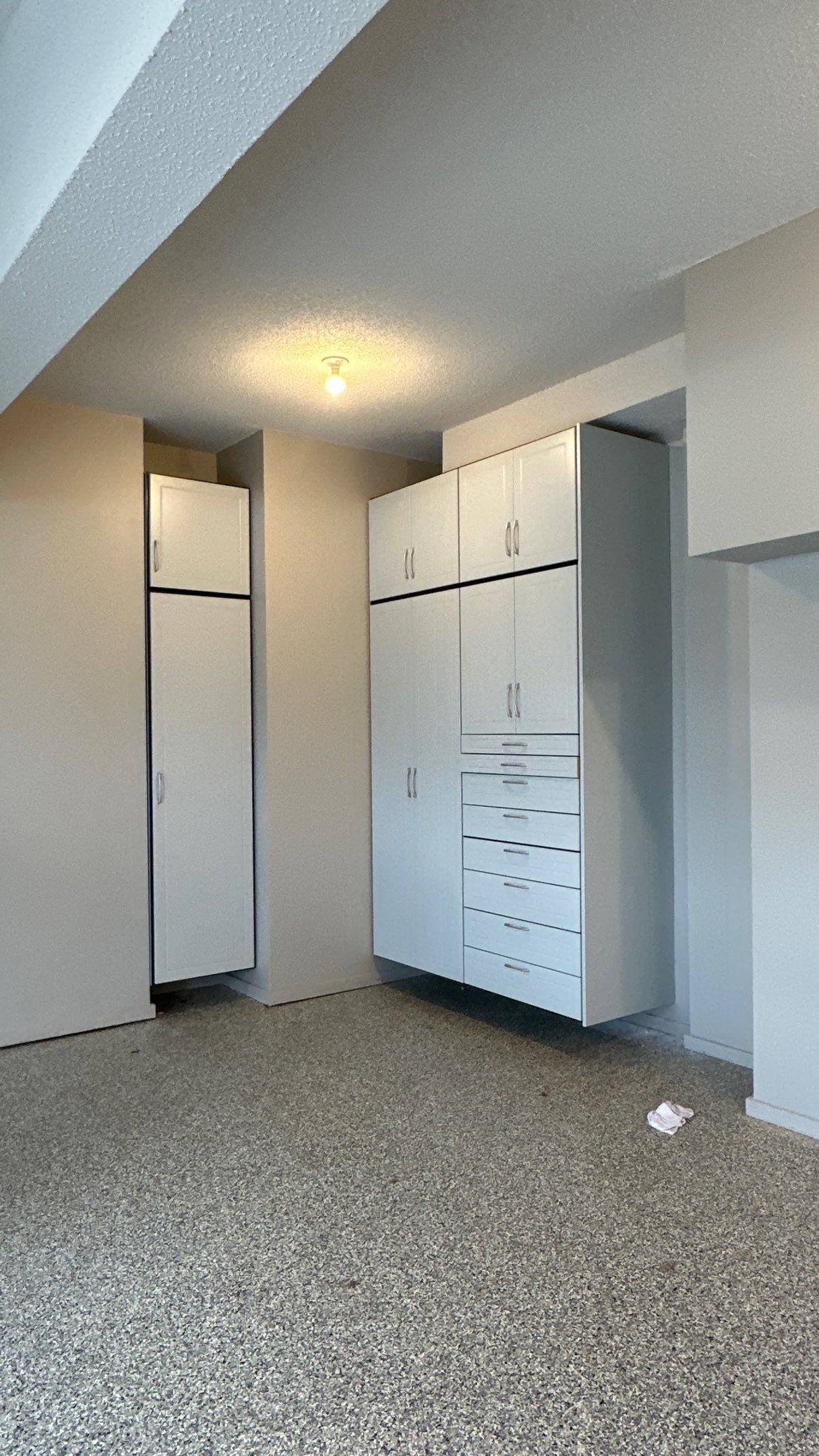 Erica G added cabinets that make all the difference by Banner Garage