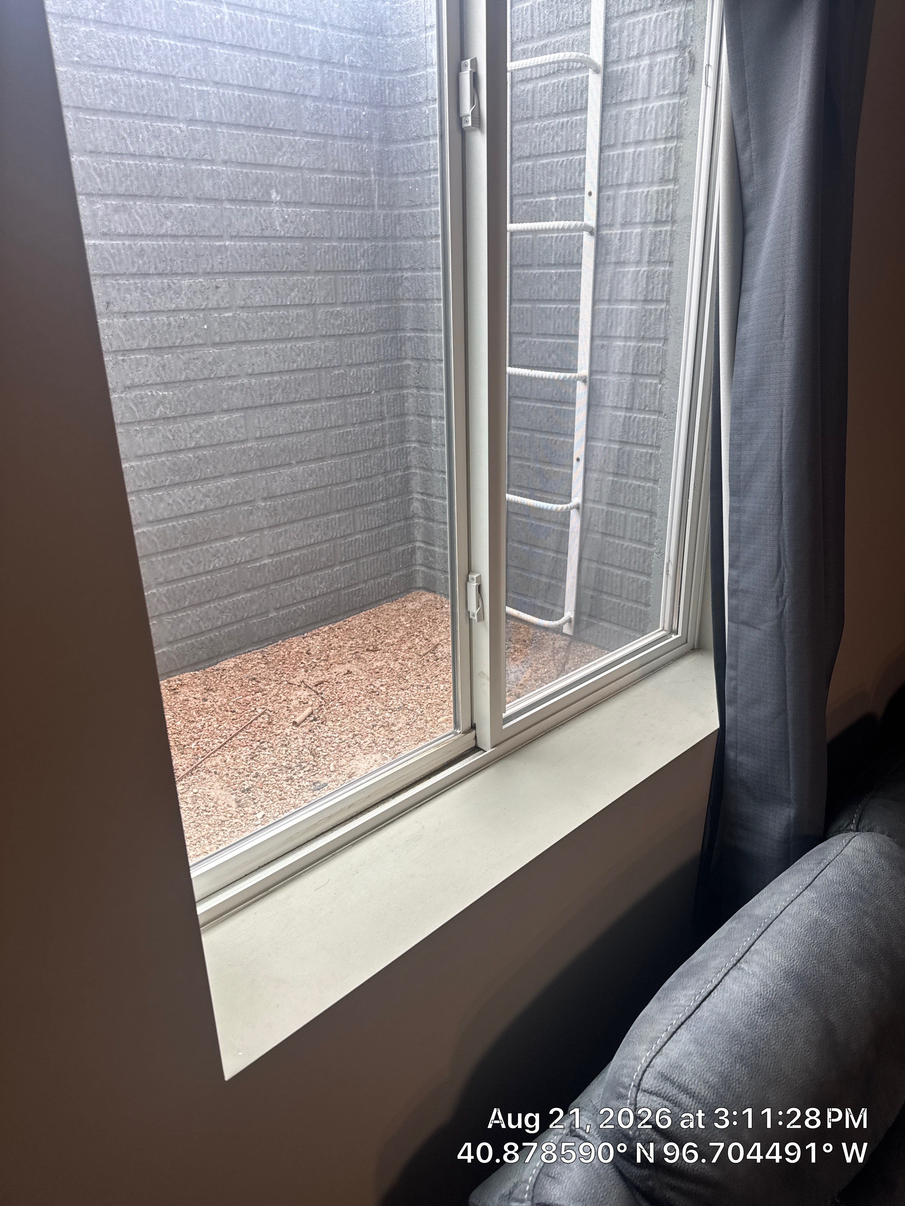 Basement Egress Window Installation with Masonry Window Well by CompanyCam Sales Demo