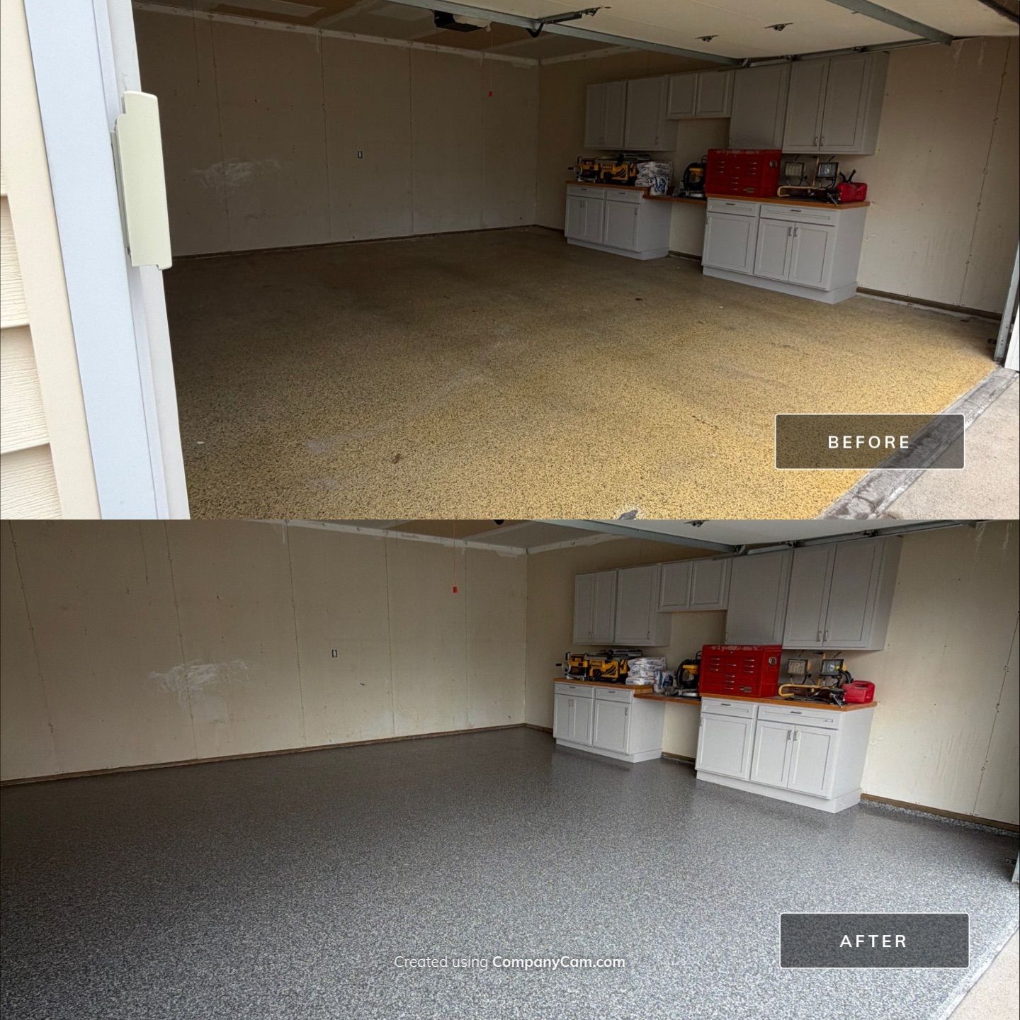 Ames Garage Floor Coating - Epoxy Replacement by Revival Concrete Coatings