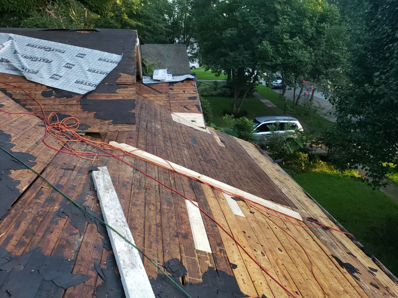 Residential Roofing Repair using Roof Replacement by American Roofing & Construction LLC