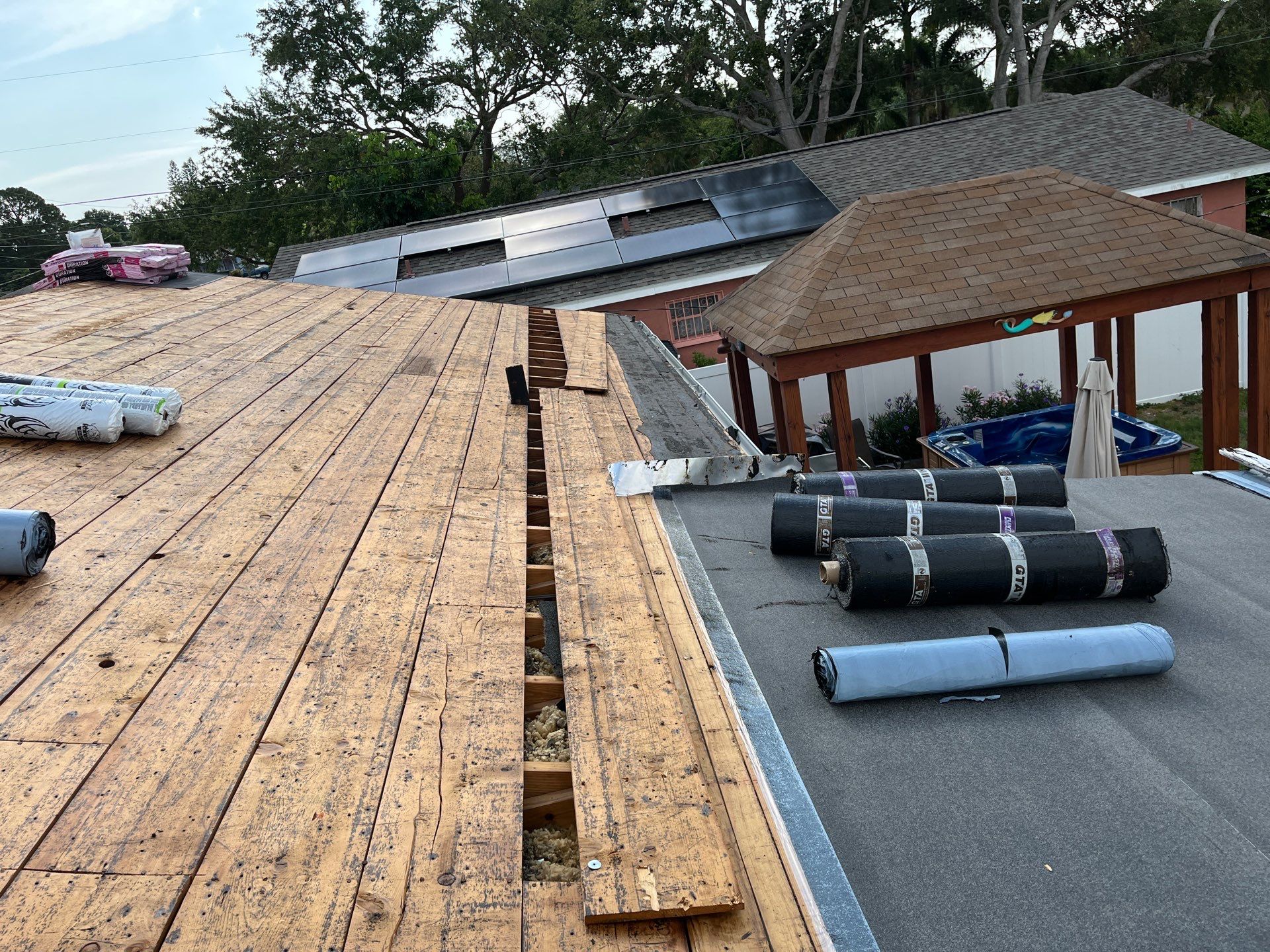 Project in St. Petersburg 33713 by Mitchell Roofing Company LLC 