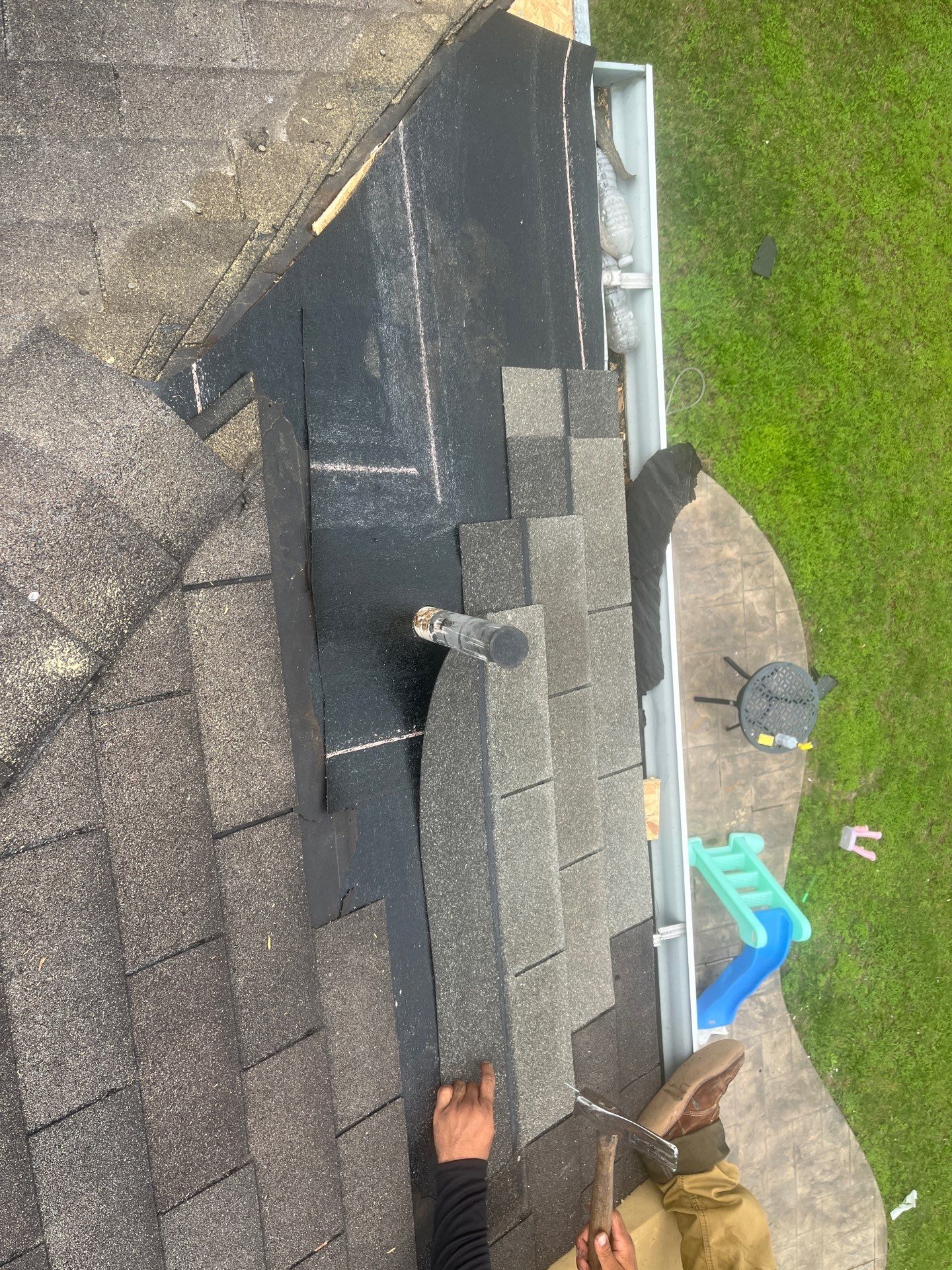 Residential Roofing Repair using Owen's Corning Duration (Lifetime) Shingles by Roof Repair Company