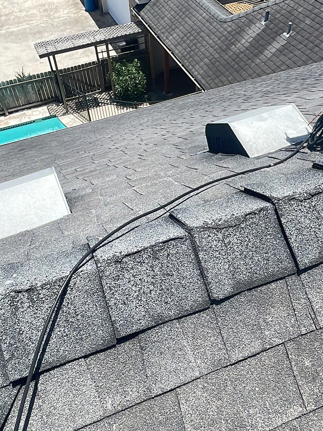 Residential Roofing Installation using GAF HDZ Barkwood by Lighthouse Roofing