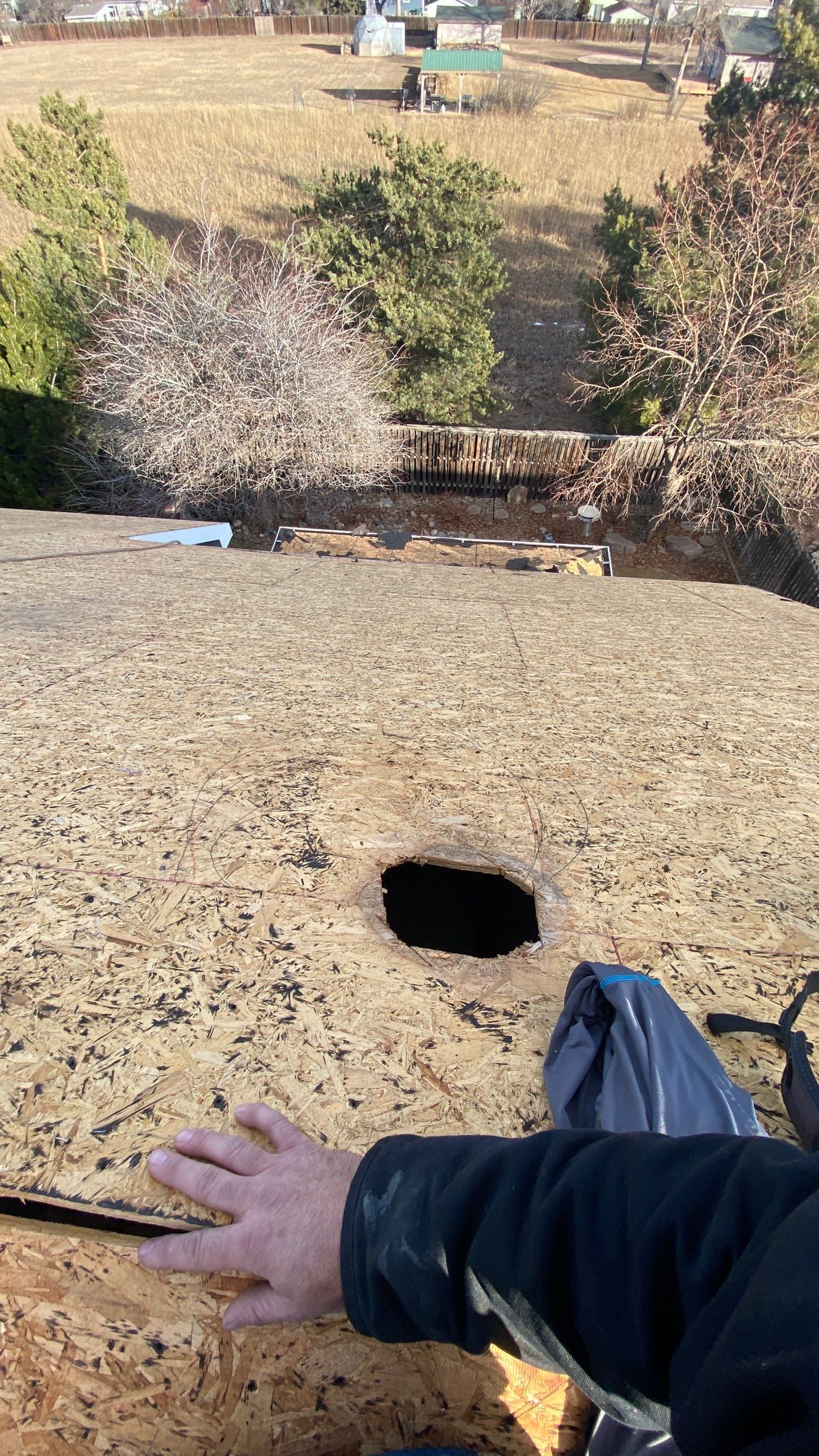 Resdiental Hail Damage Roof Replacement using Certainteed Northgate by Black Belt Roofing