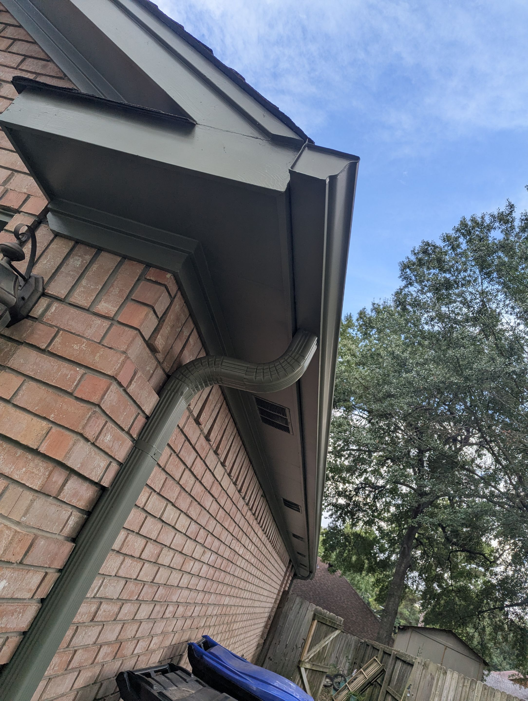 From Peeling Paint to Stunning Olive Green | Longview, TX Exterior Paint Job by Quality Coats Painting
