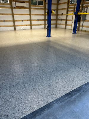 Garage Floor Coating using Shoreline