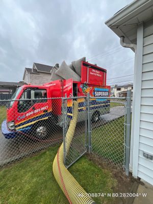 Air Duct Cleaning With a Vacuum Truck in Rochester, PA.